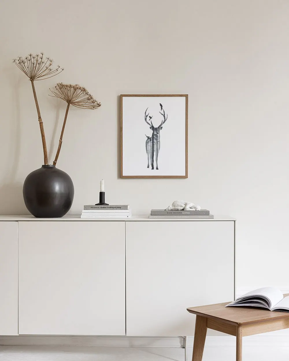 Affiche décorative Harmonic Photo Art – Toile murale moderne en noir, blanc et beige Affiche décorative Harmonic Photo Art – Toile murale moderne en noir, blanc et beige