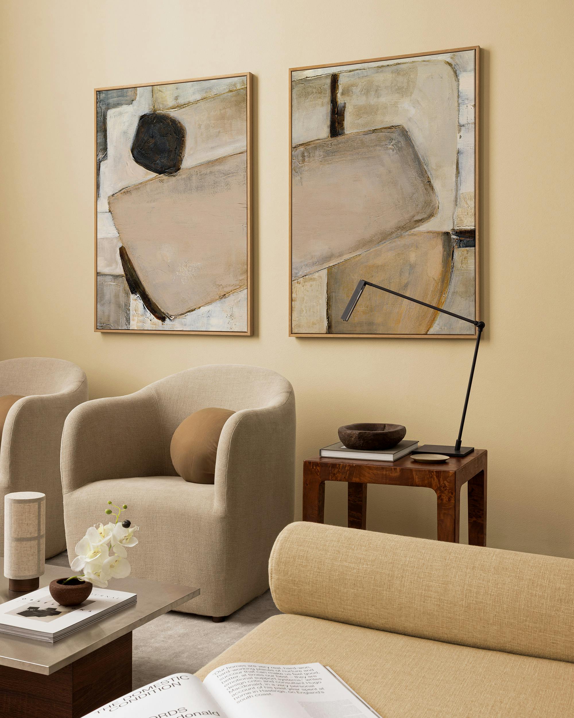 Crafted Minimalism gallery wall (ONE SIZE)