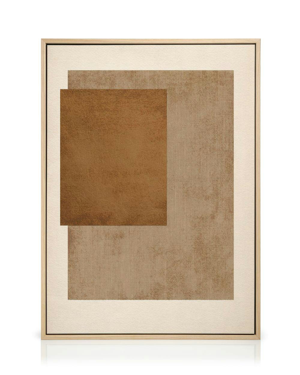 Rustic Geometry No1 Obraz na płótnie 0