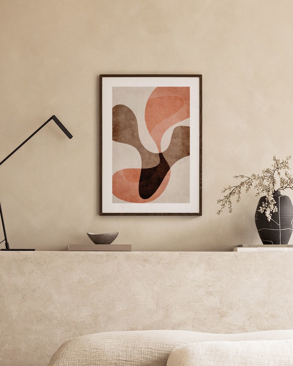 Art Trends Best Sites For Wall Art Organic Shapes No1 Poster