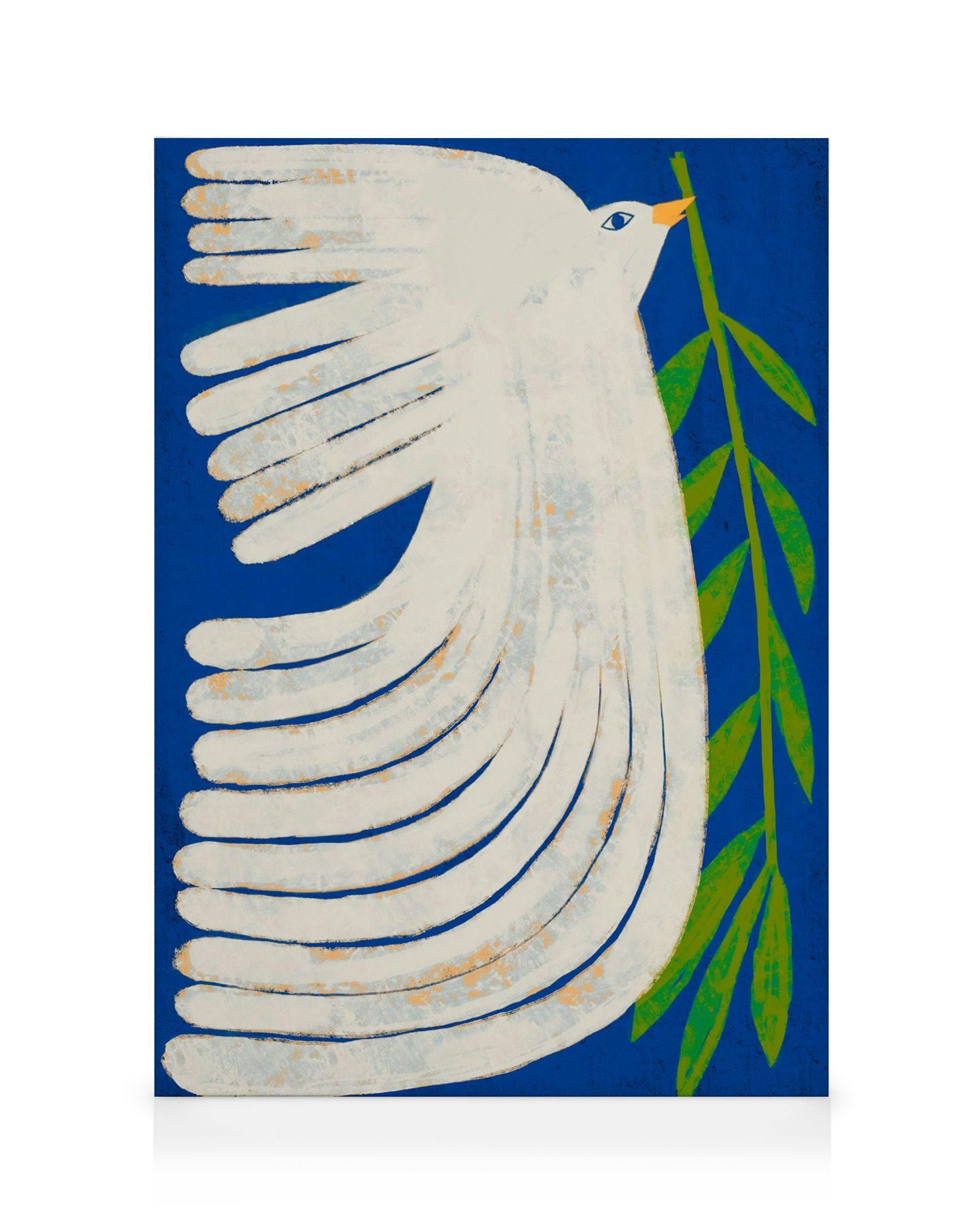 Canvas Prints Marco Marella - Peace Dove Canvas print (70x100 cm)