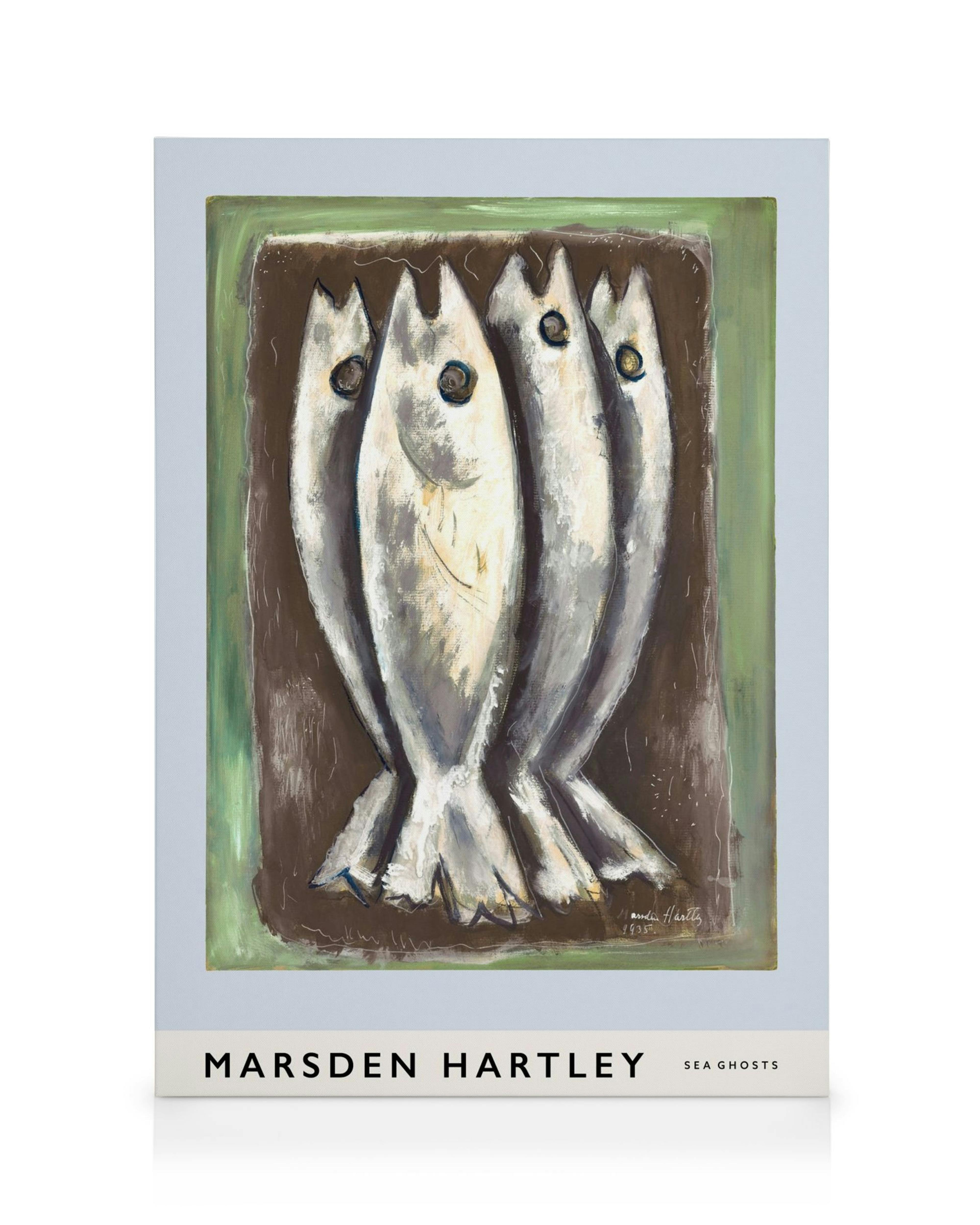 Marsden Hartley - Sea Ghosts Stampa su Tela 0