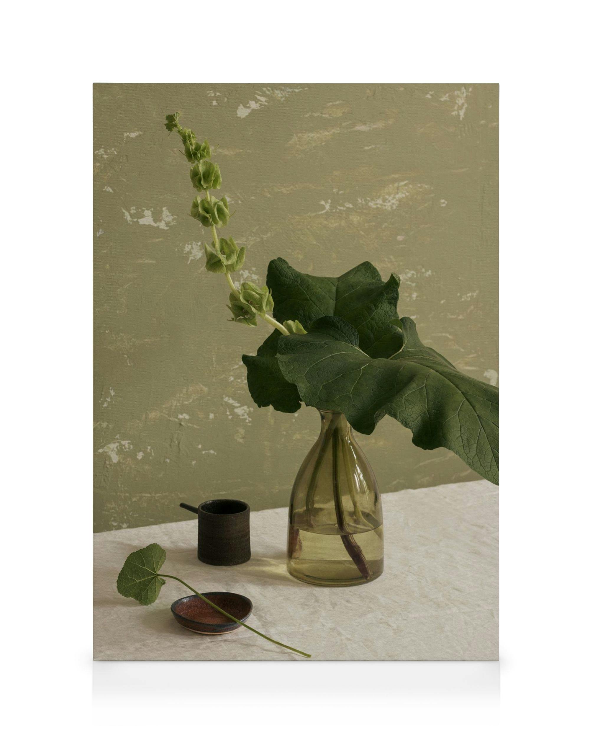 Canvas Prints Botanical Stillness Canvas print (50x70 cm - Black Frame)