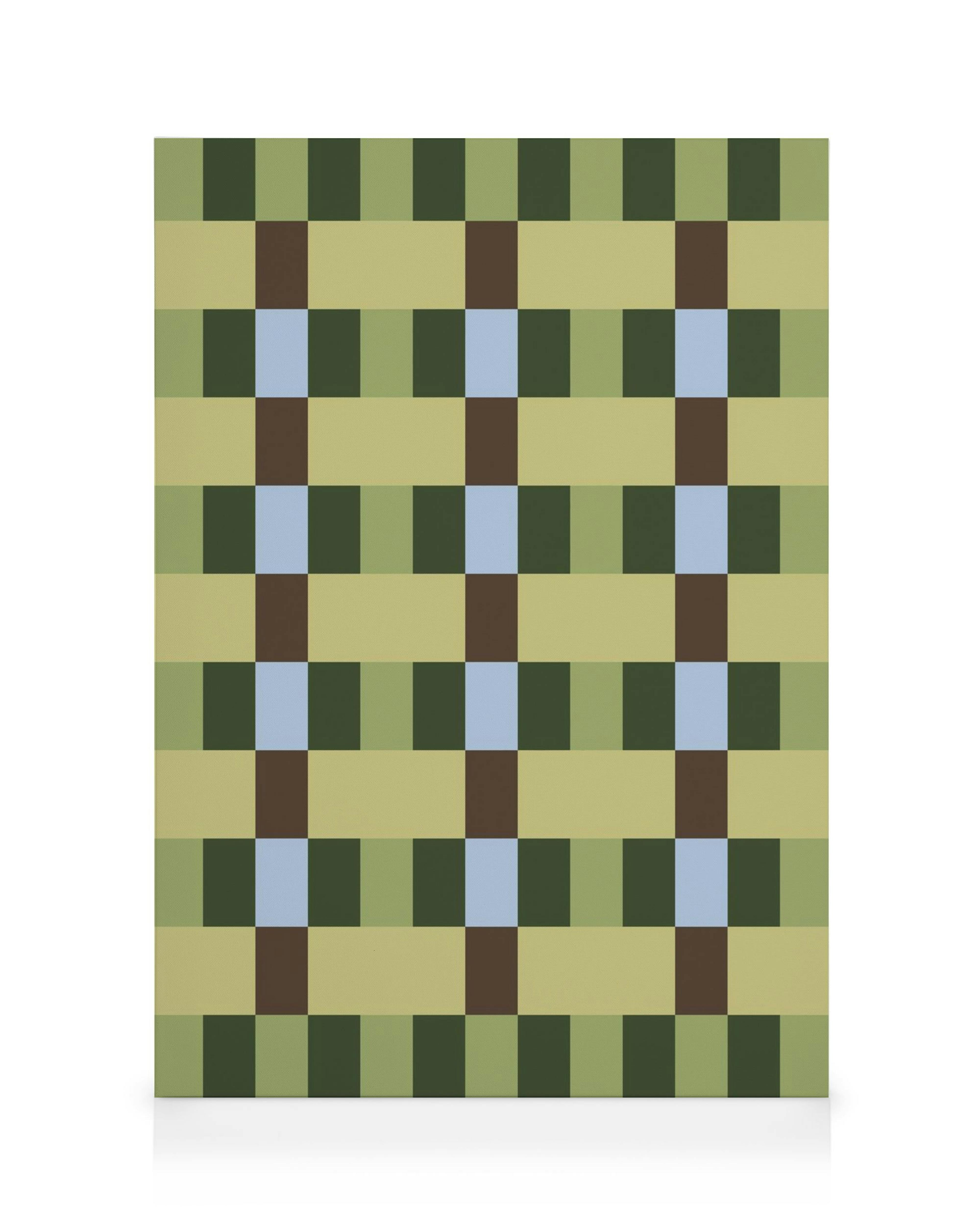 Green Pattern Canvas 0