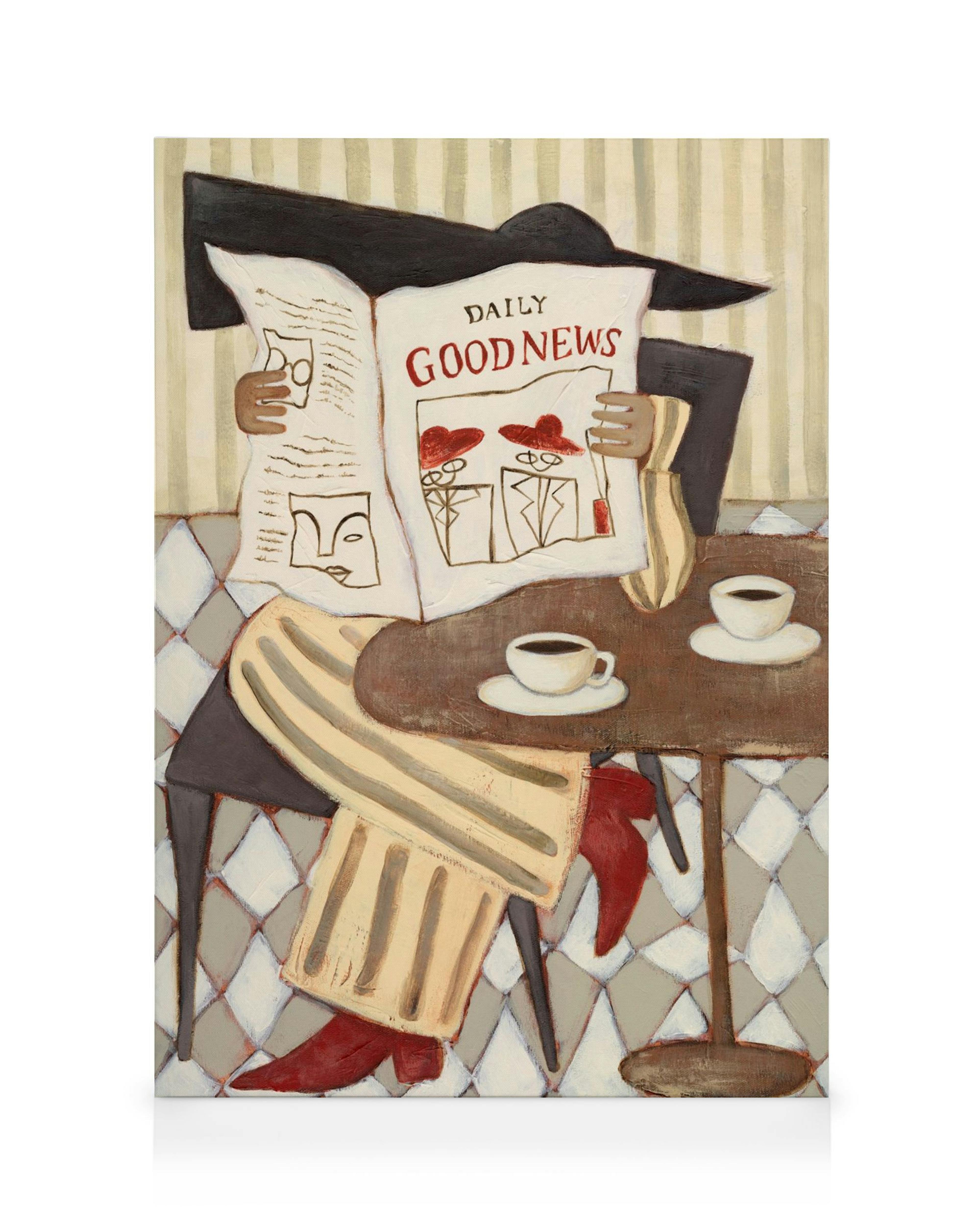 The Good News Café Toile 0