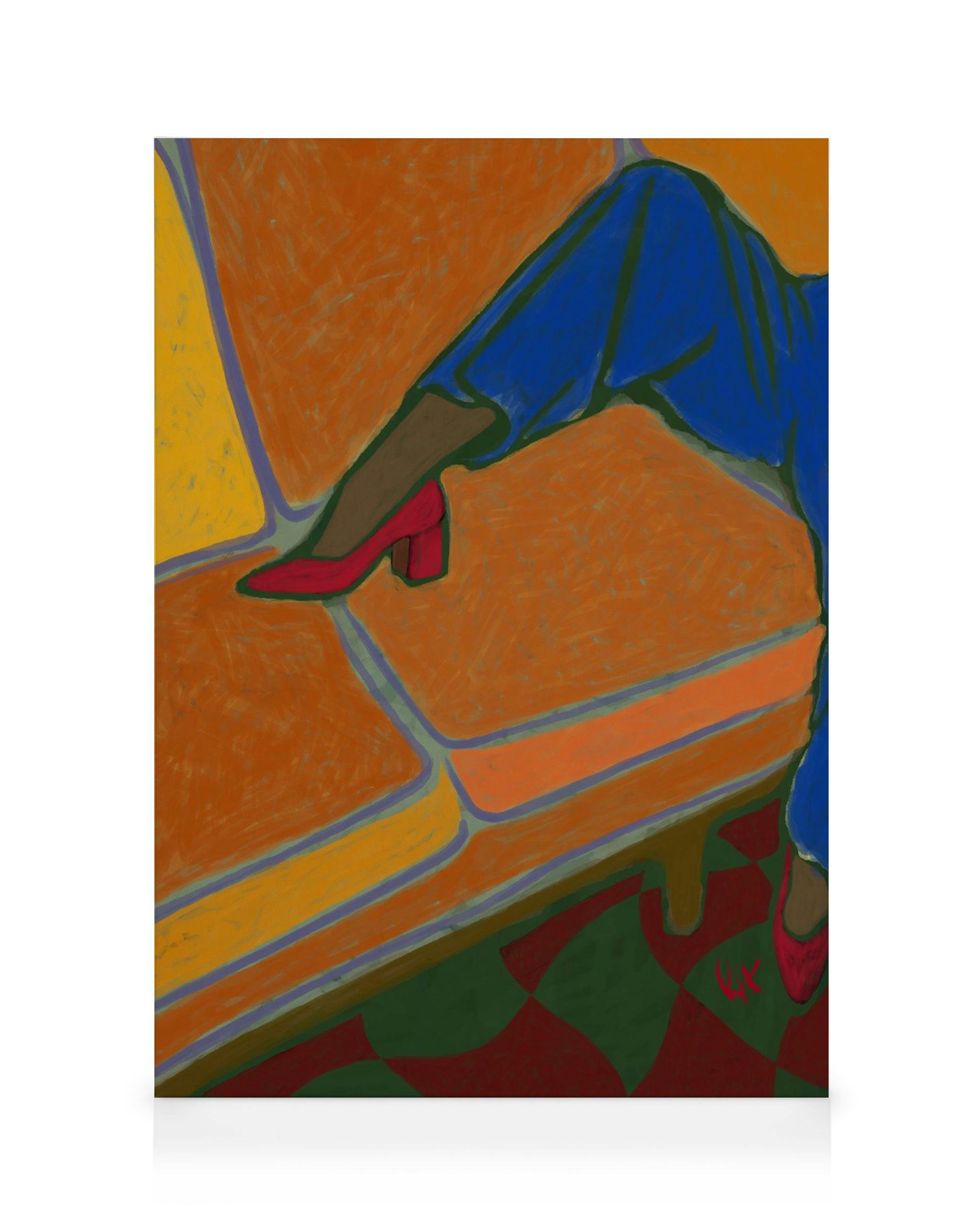 KH Studio - Lucy II Stampa su Tela (70x100 cm - Cornice in nero)- Artisti in evidenza