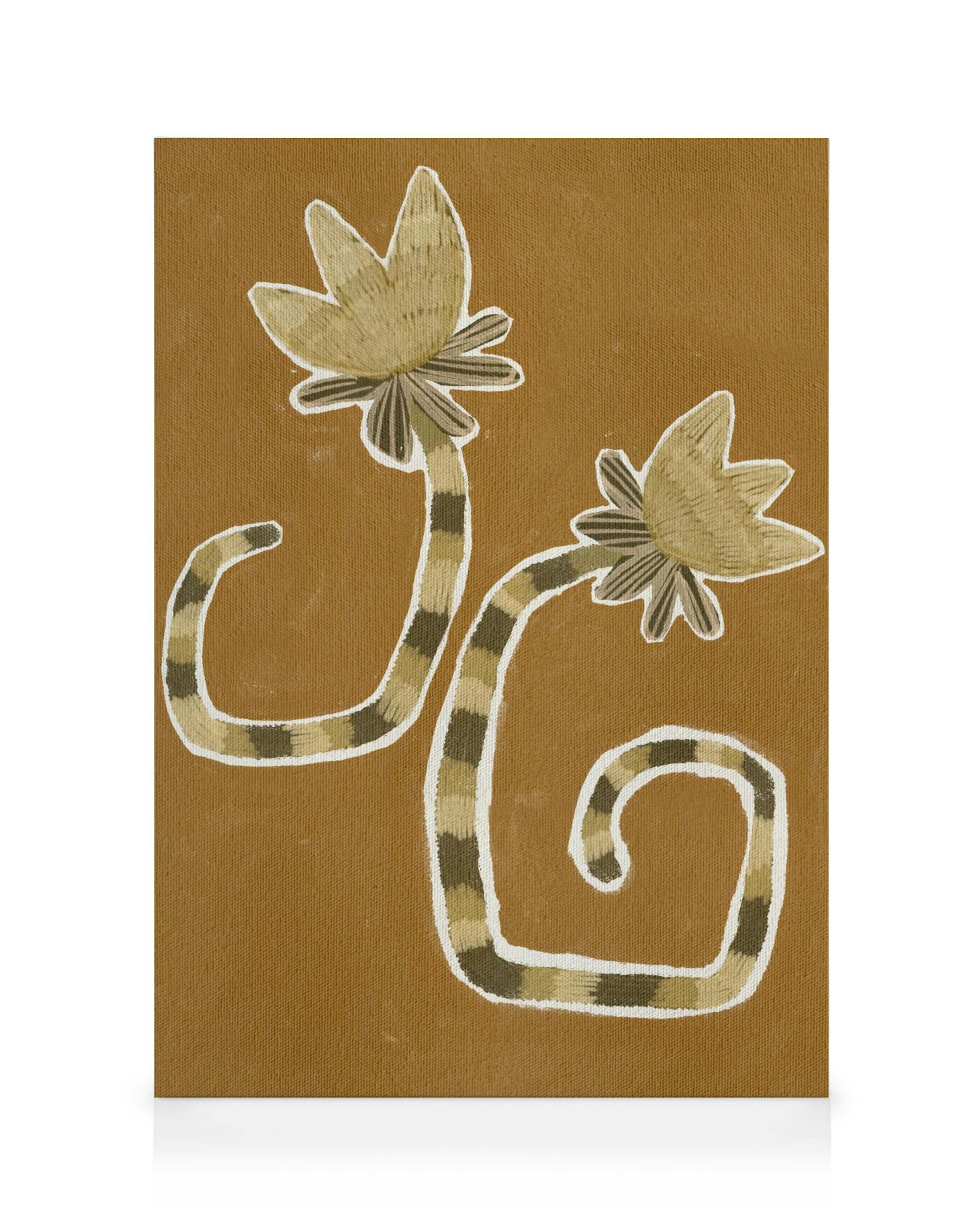 Shatha Al Dafai - Delicate Bloom 8 Toile 0