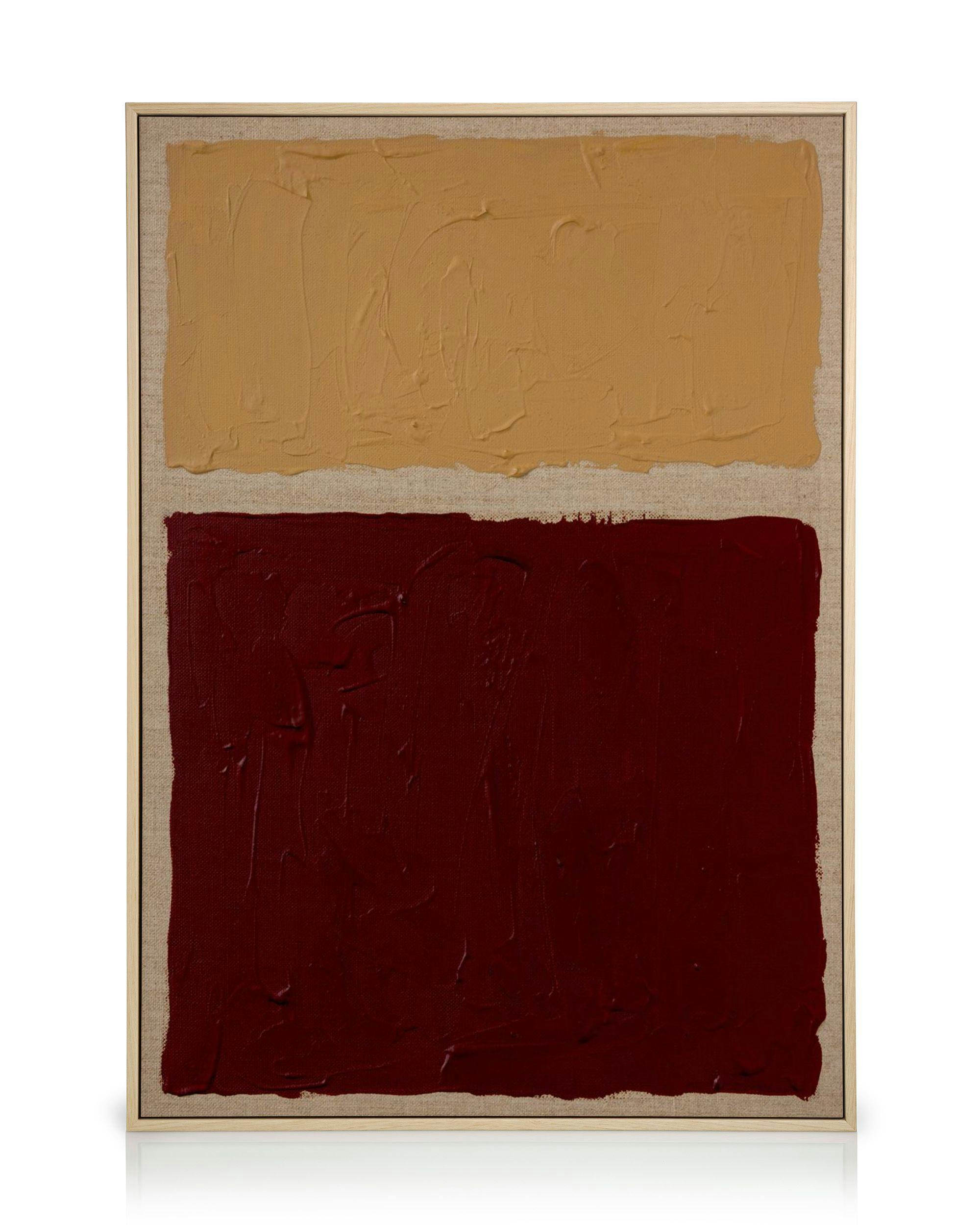 Ochre Versus Oxblood Lienzo 0