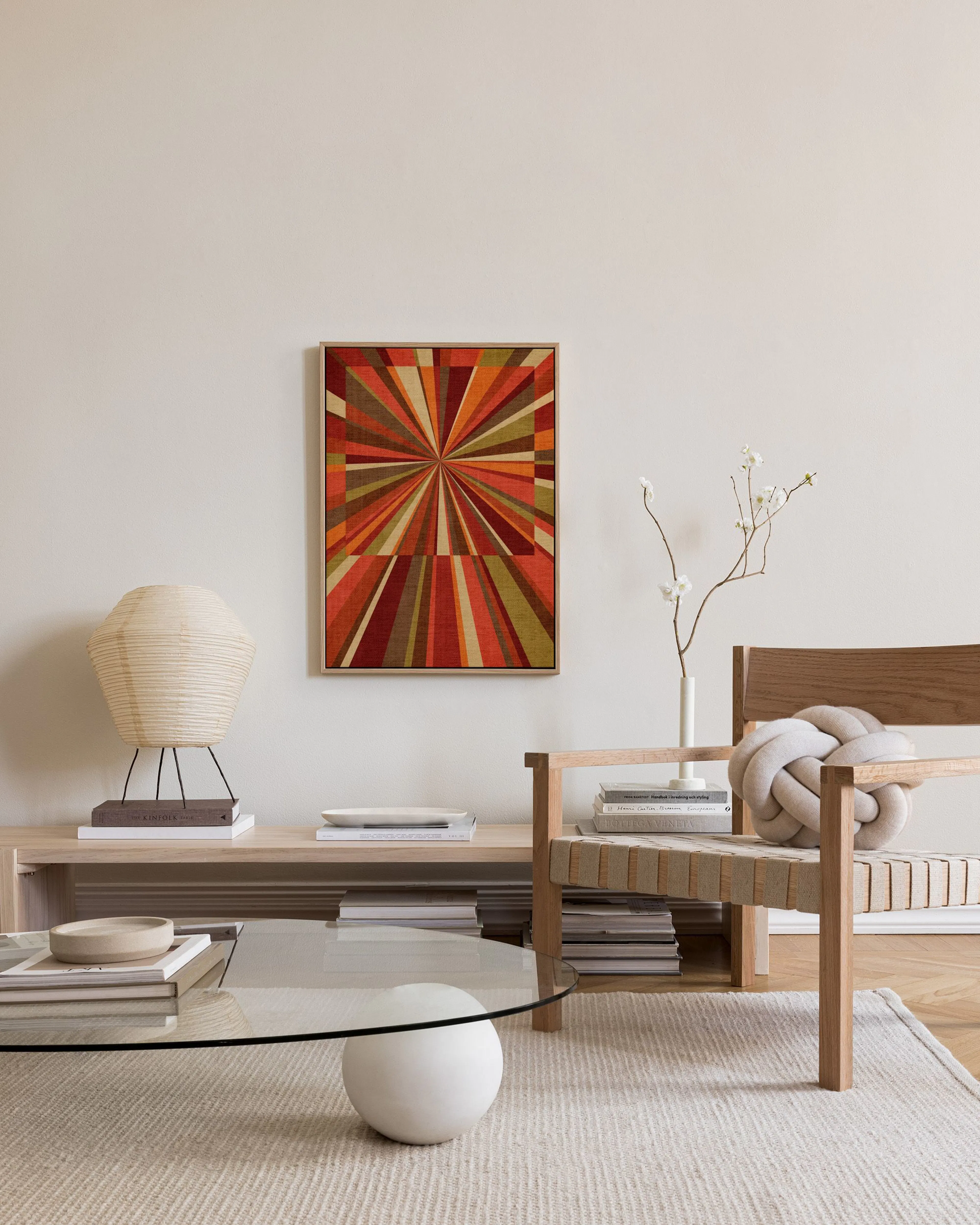 Tranh Graphic Supernova Canvas print