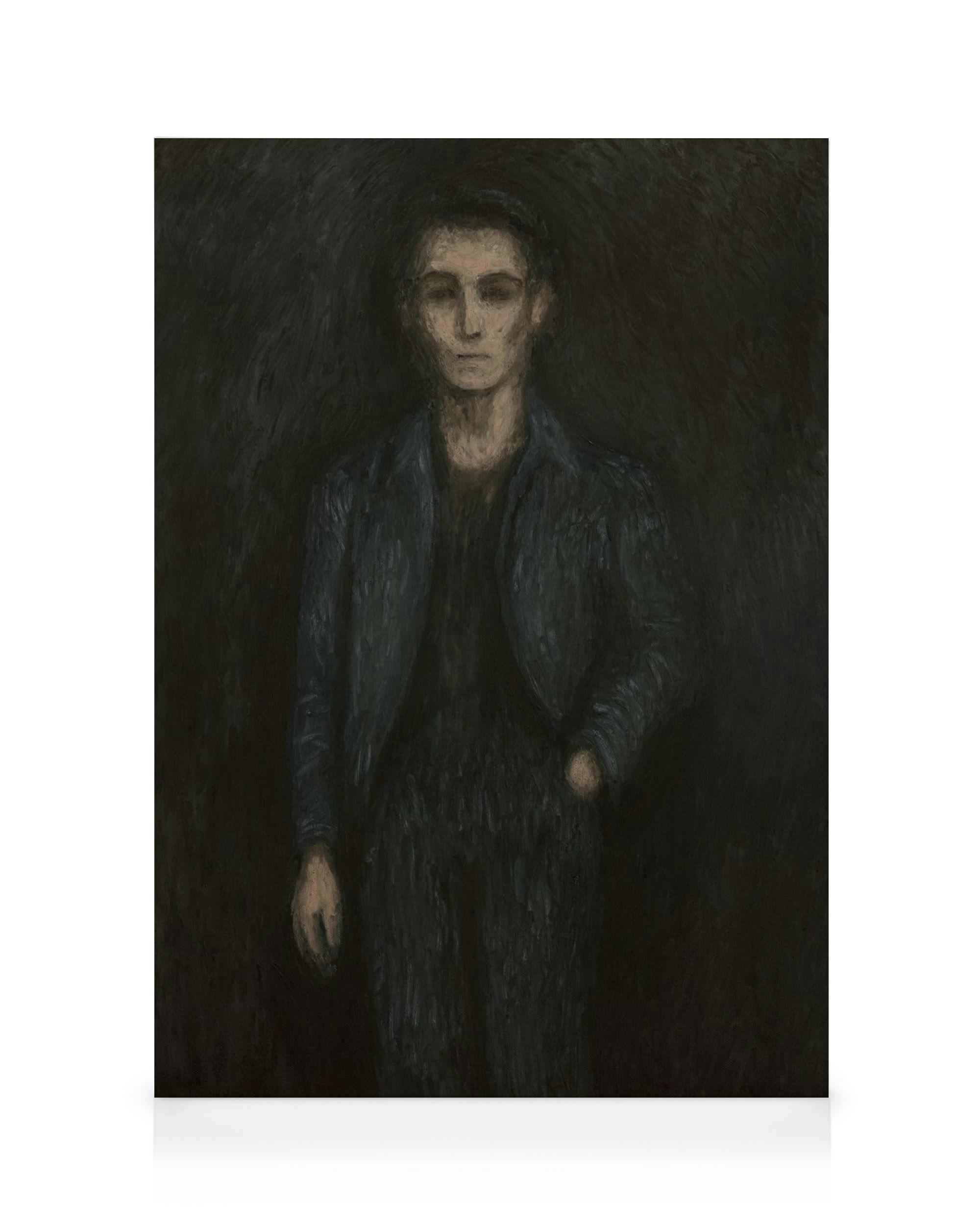 Canvas Prints Nothing but Time Canvas print (50x70 cm - Oak Frame)