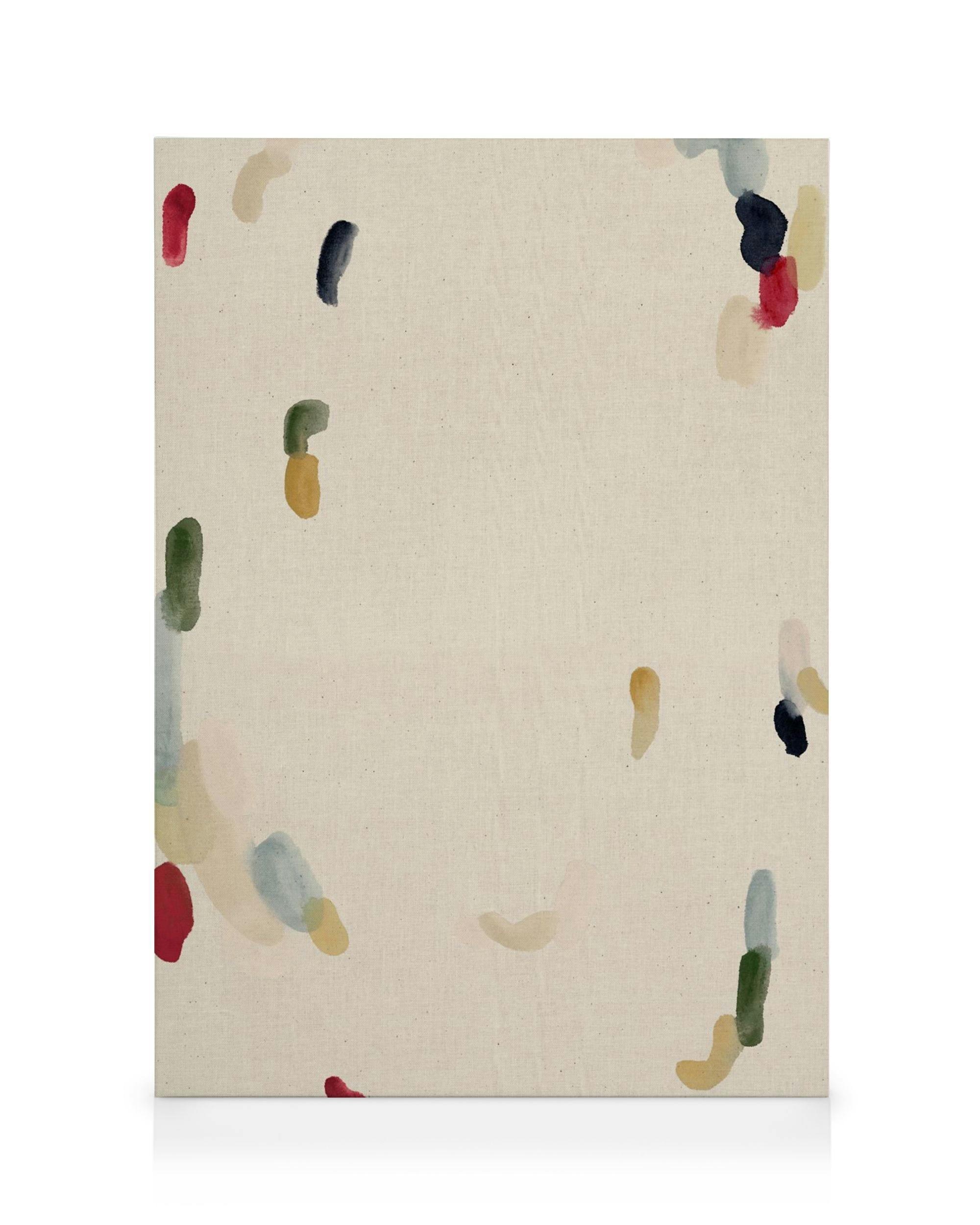 Around the World Stampa su Tela (30x40 cm - Cornice in rovere)- Arte astratta