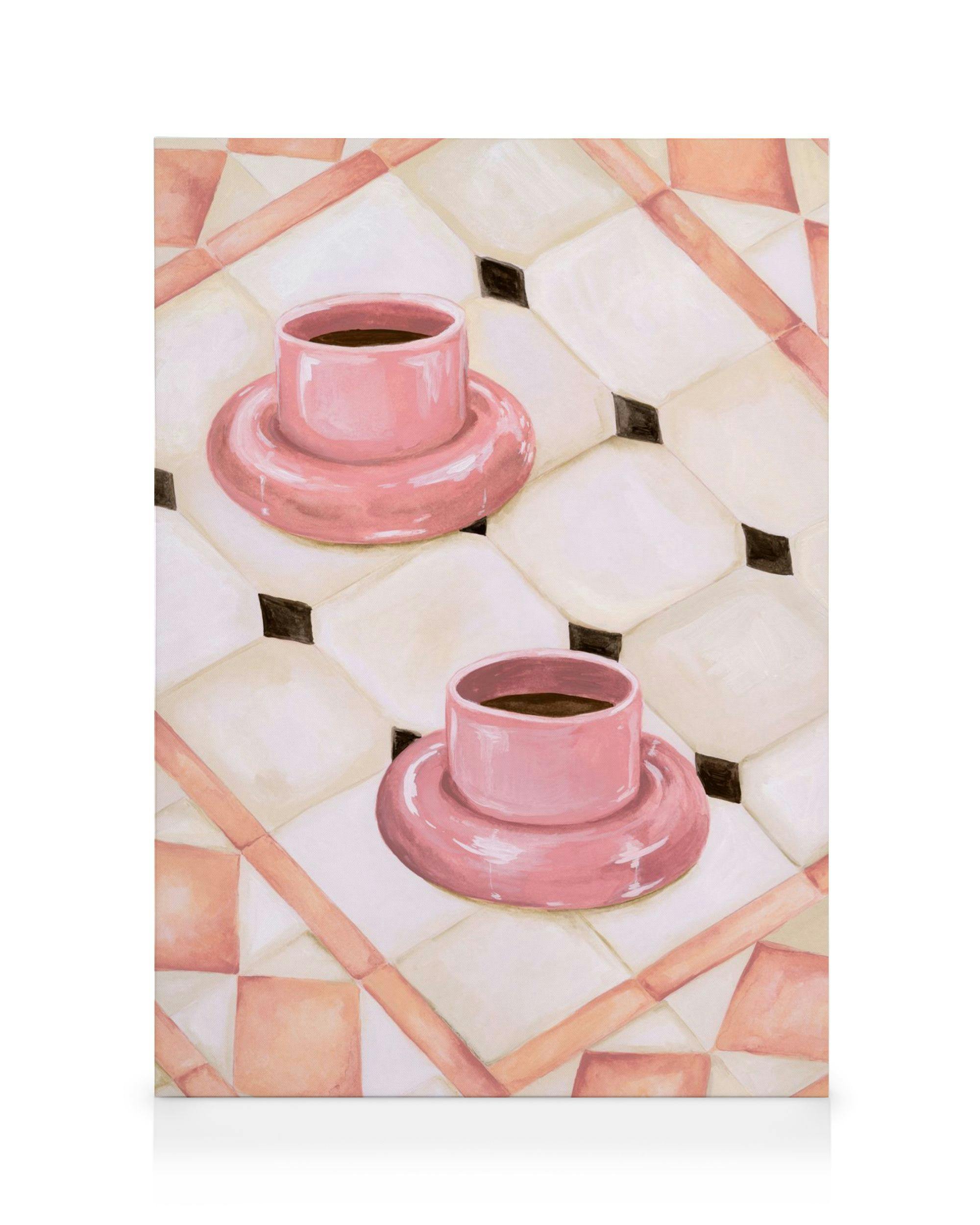 Canvas Prints Sip Together Canvas print (30x40 cm - Black Frame)