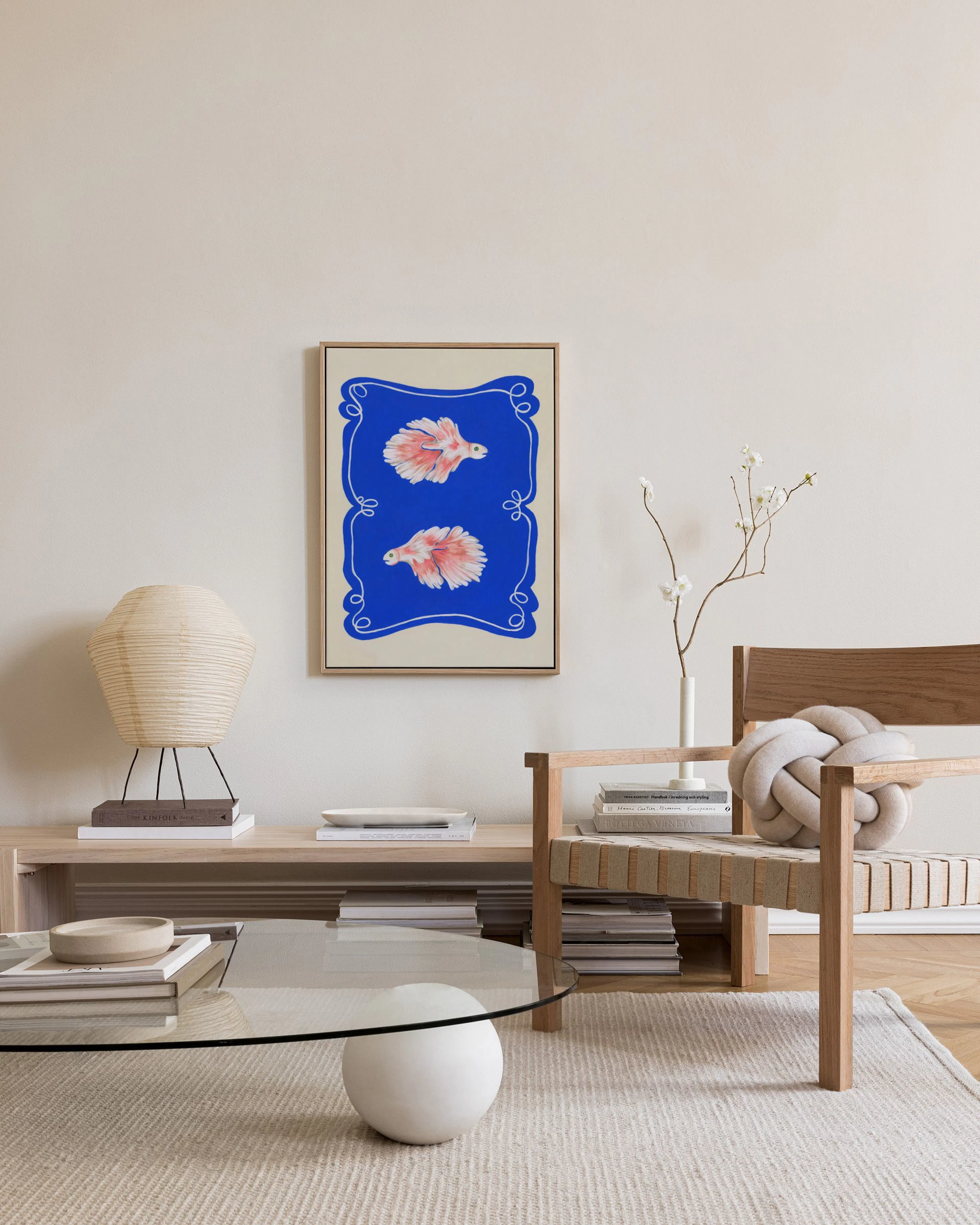 Tranh Thiên Nhiên Swim Club Canvas print