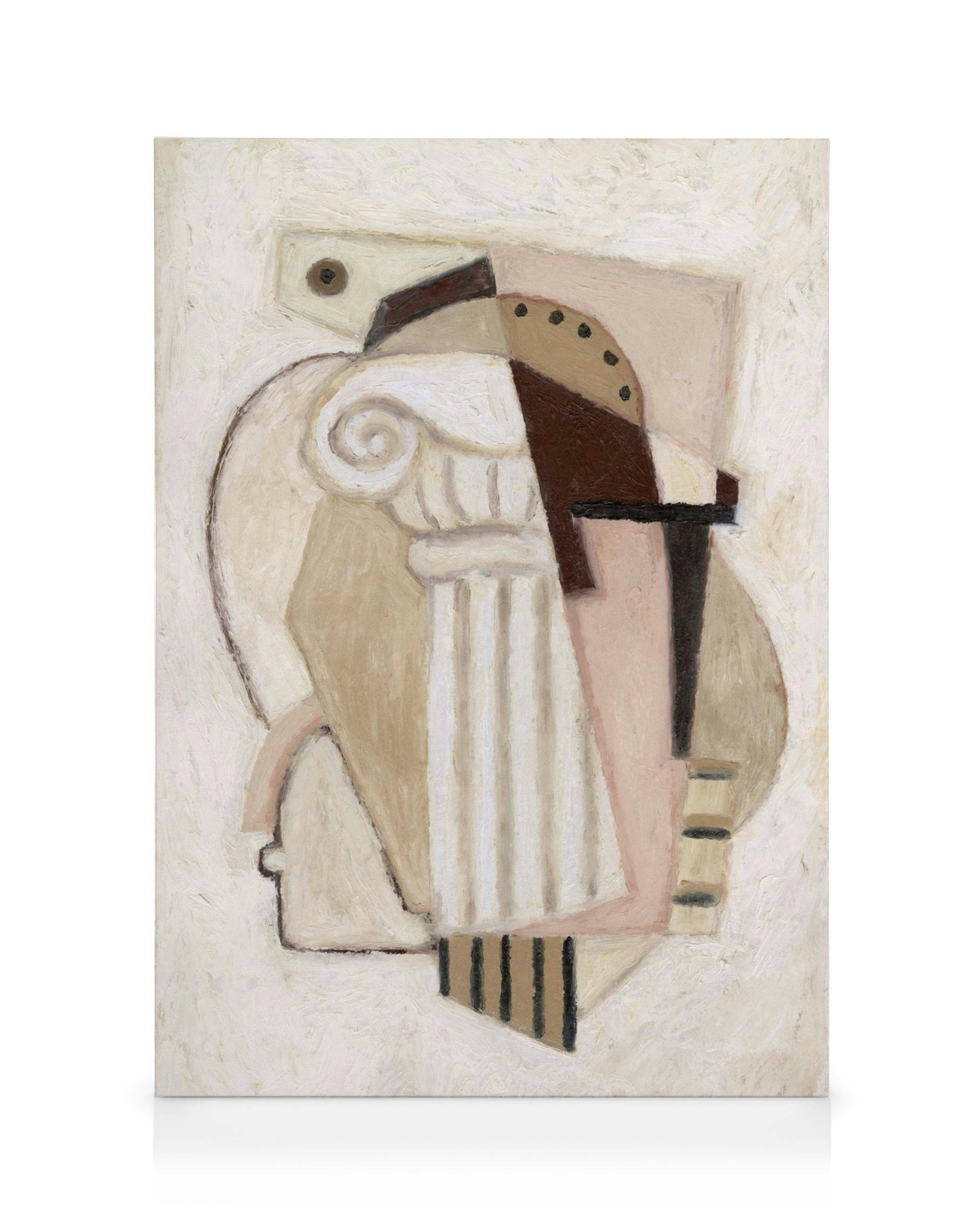 Canvas Schilderijen Monumental Composition Canvas (100x140 cm - Fotolijst Zwart)