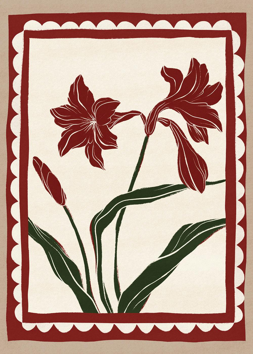 Framed In Bloom Print 0