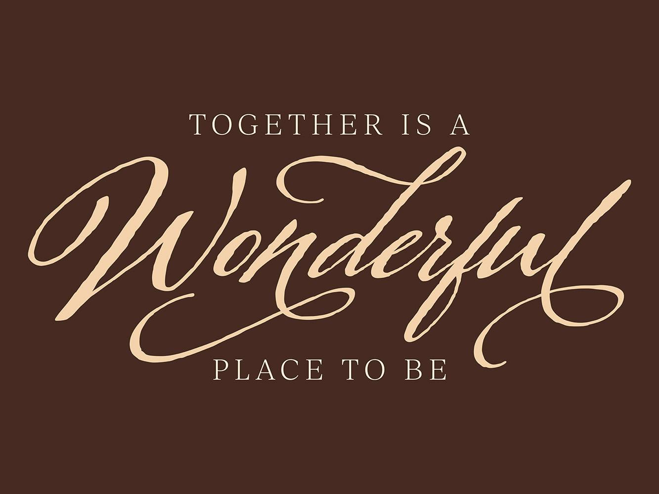 Wonderful Together Poster 0