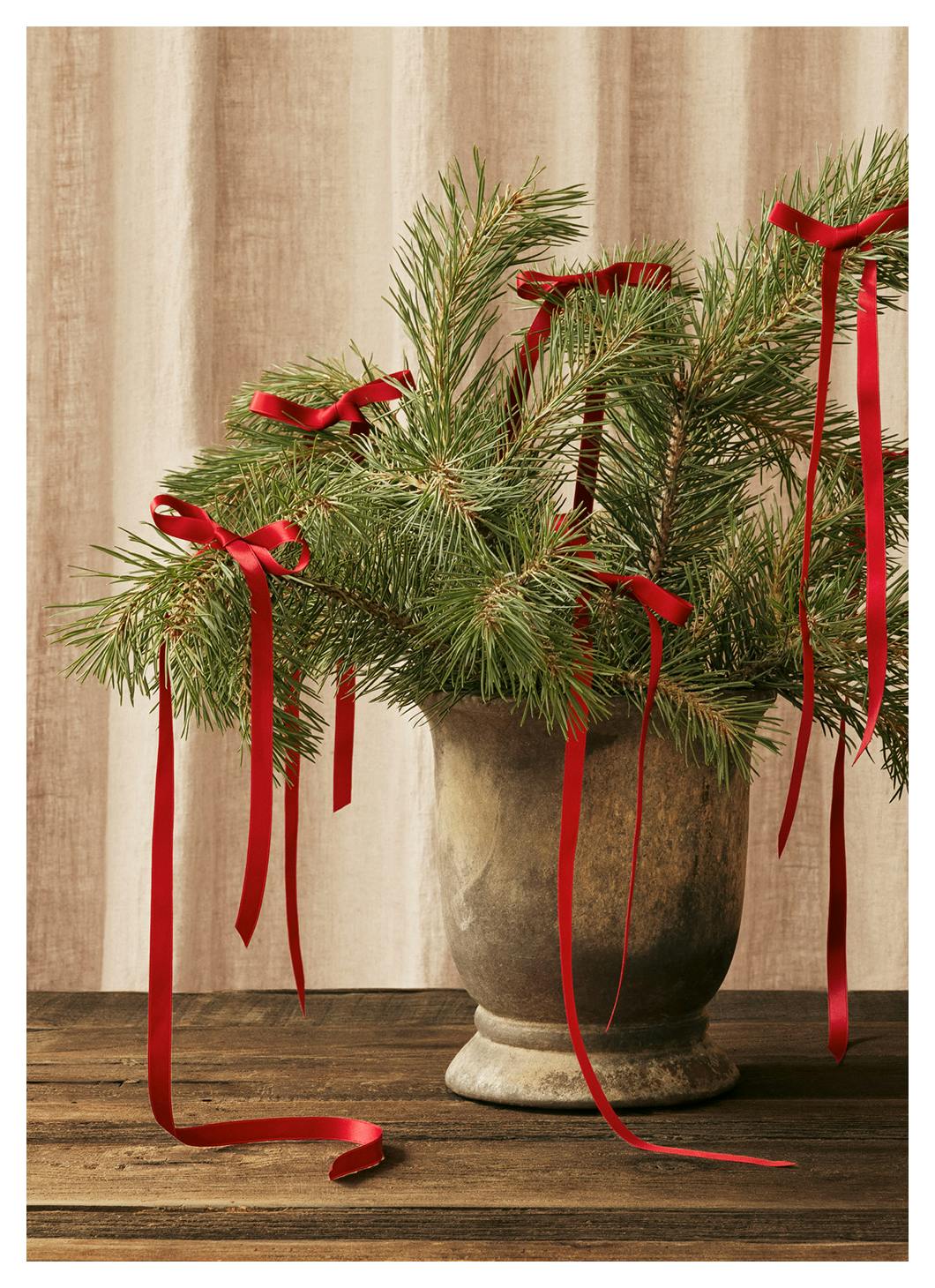 Prints - Yuletide Ribbons Print (13x18 cm) - Holiday Prints