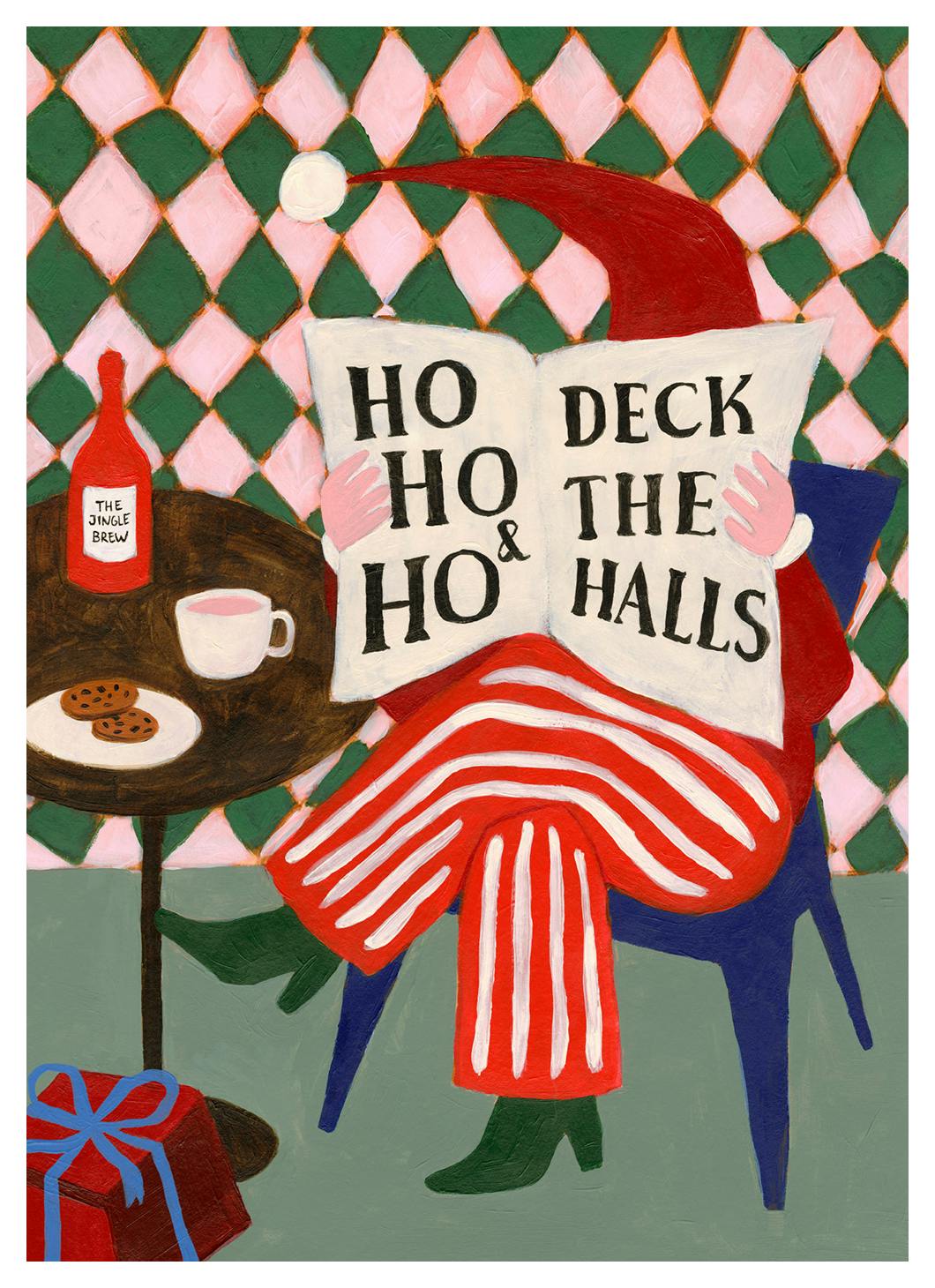 Deck The Halls Poster (70x100 cm)