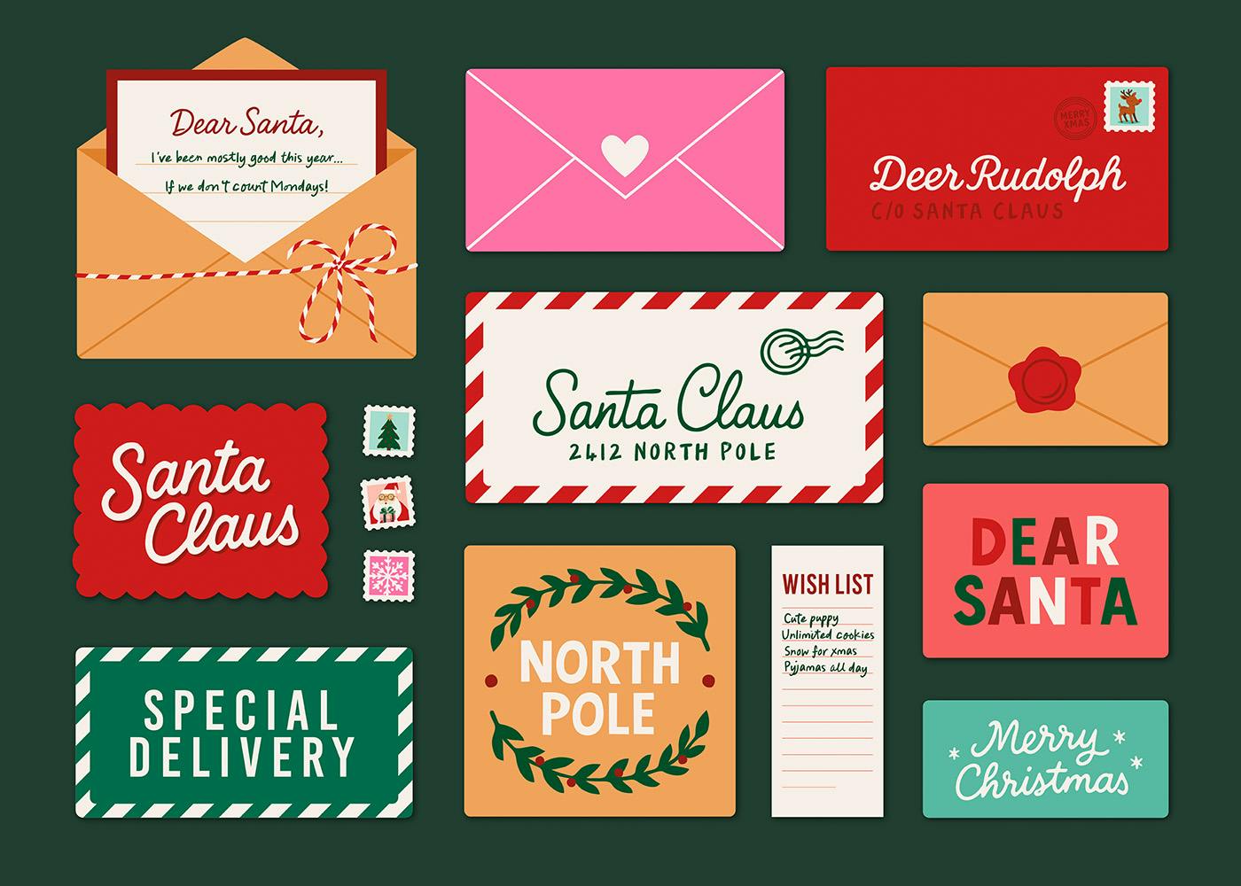 Letters for Santa Print 0