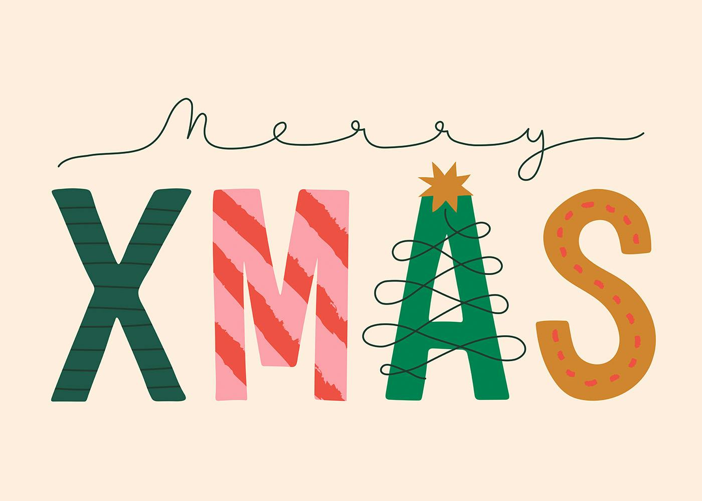 Merry Xmas Plakat 0