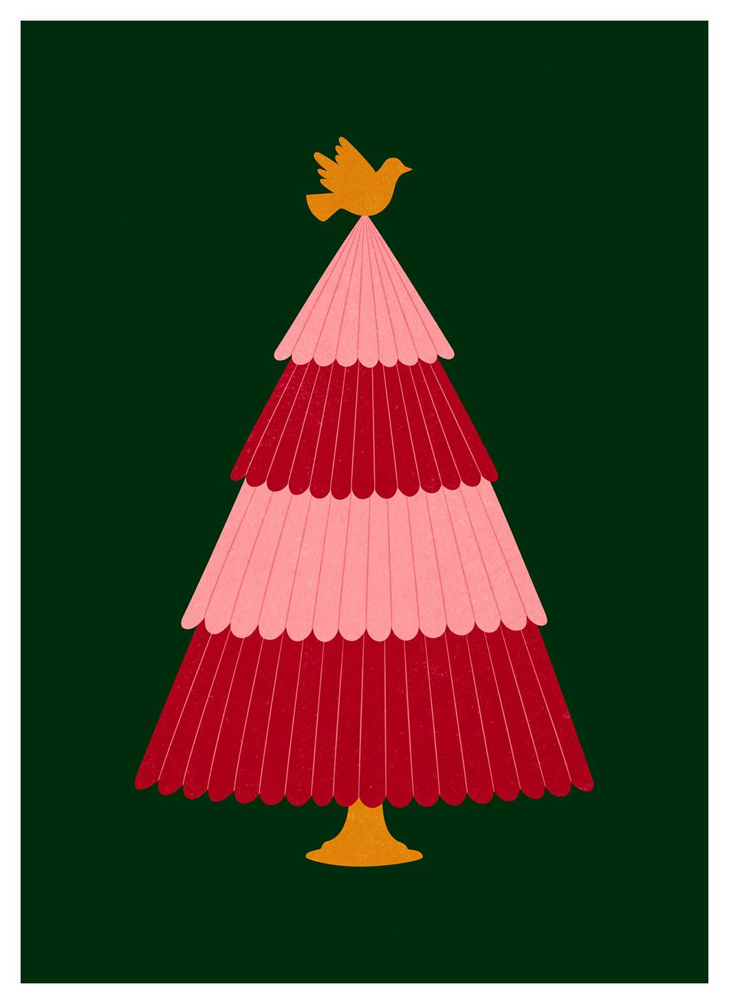 Treetop Serenade Poster (13x18 cm)