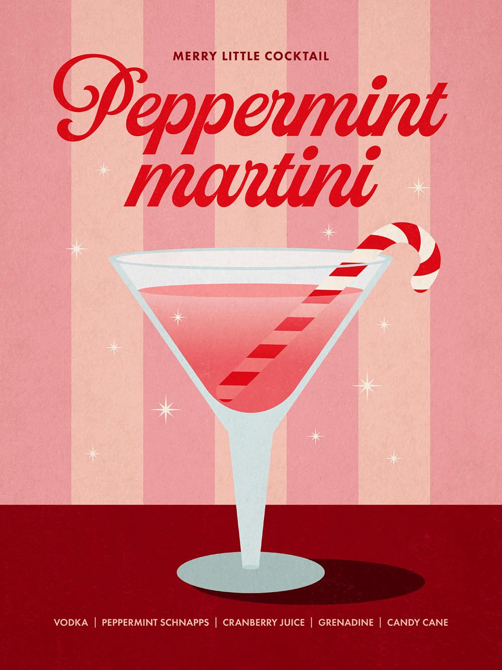 Peppermint Martini Plagát 0