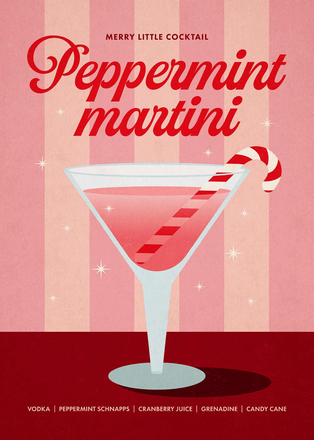 Peppermint Martini Print 0