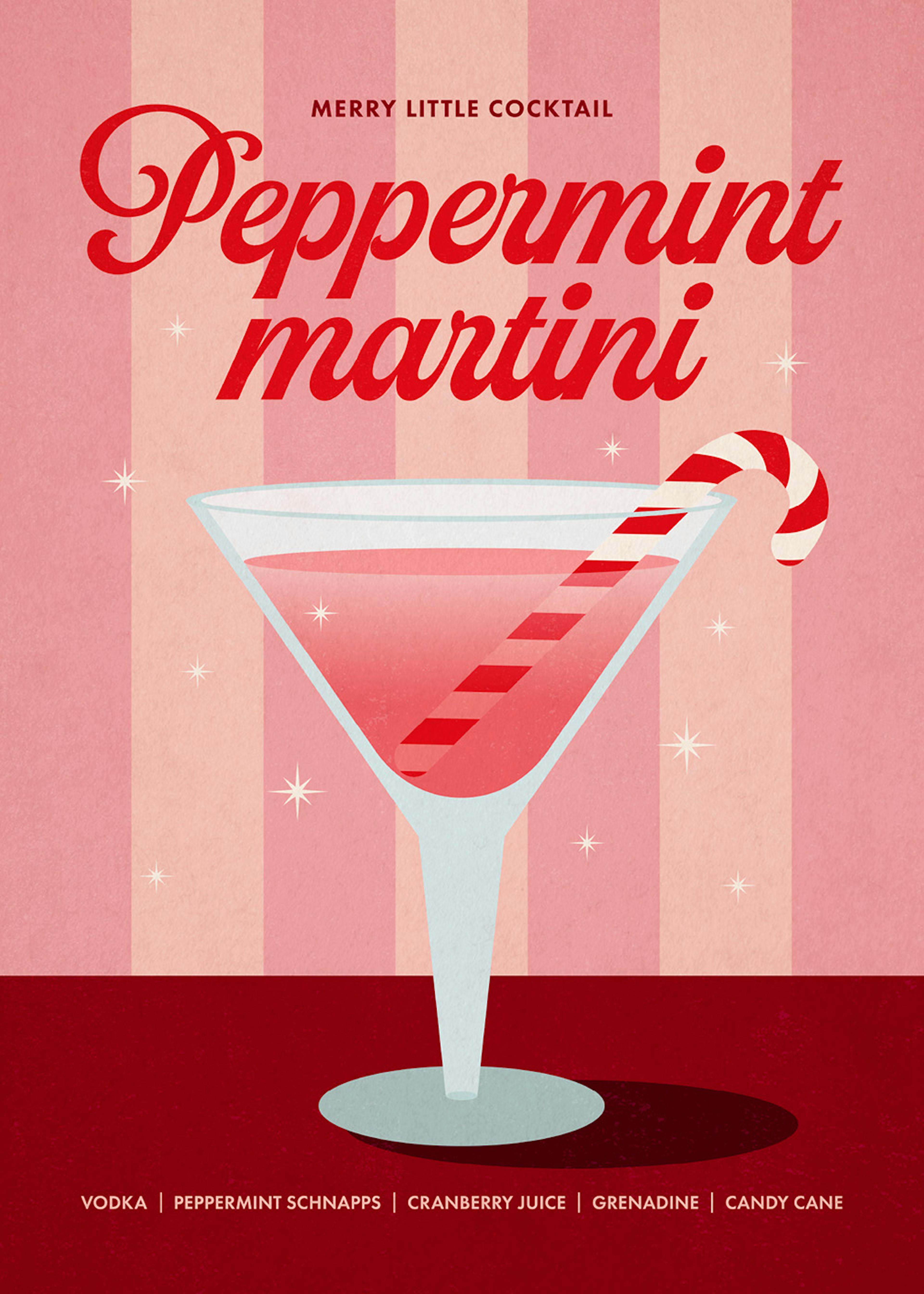 Peppermint Martini Poster 0