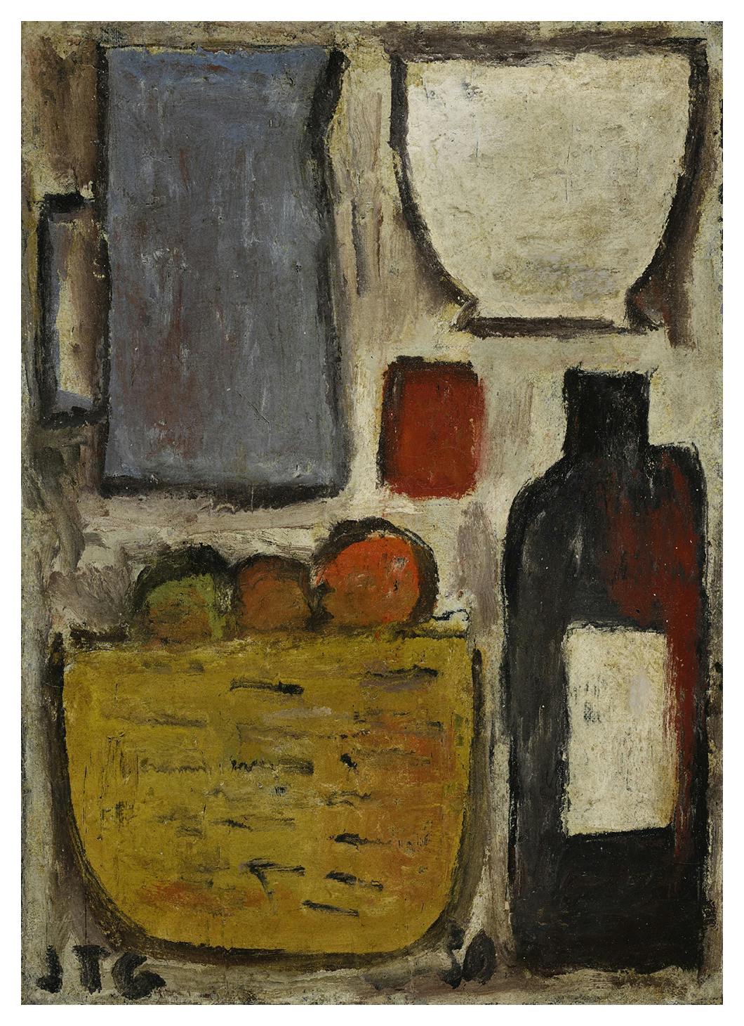 Prints - Joaquín Torres García - Panier aux fruits Print (50x70 cm) - All Famous Painters prints