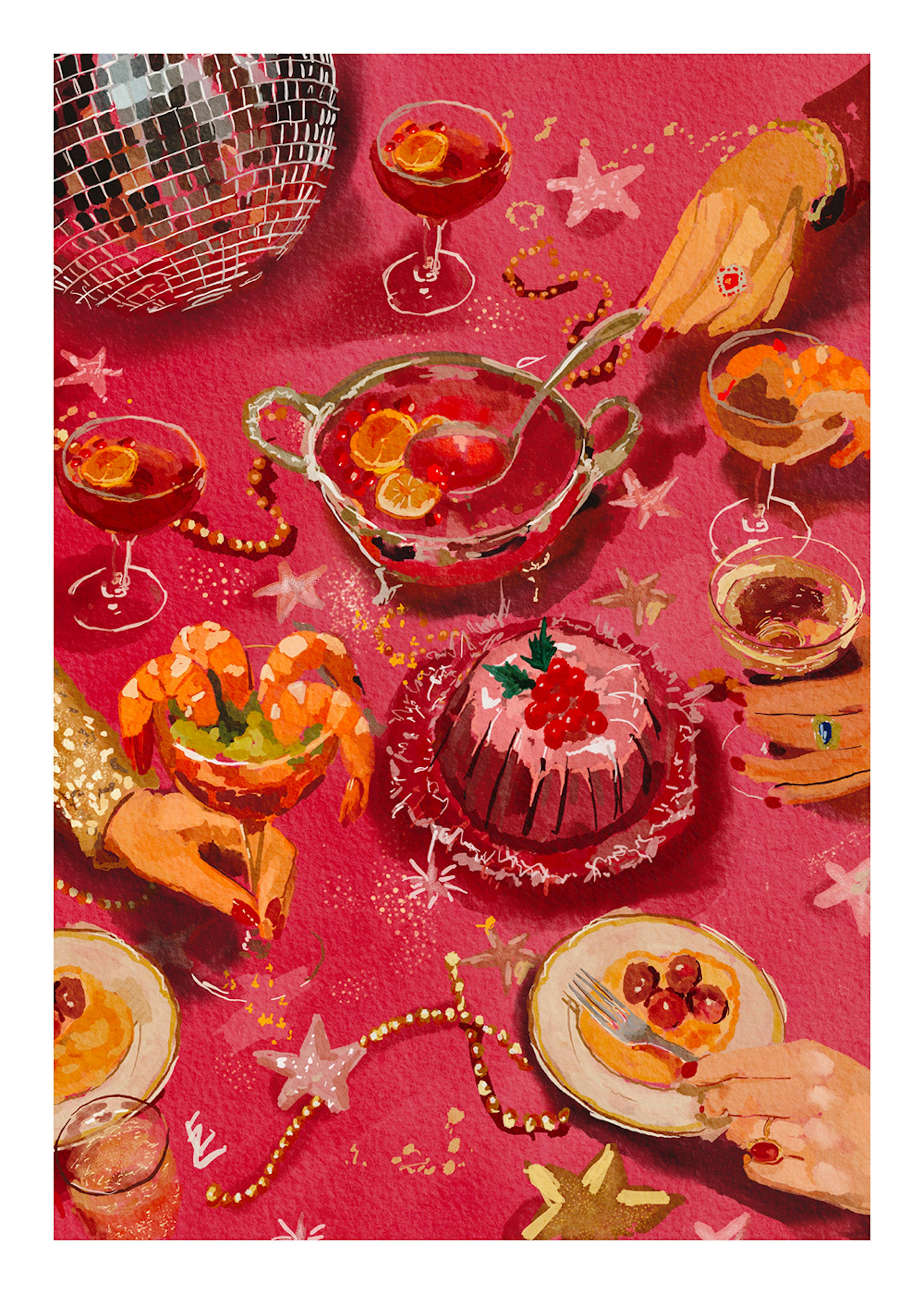 Ekaterina Zagorska - Punch and Shrimp Poster 0