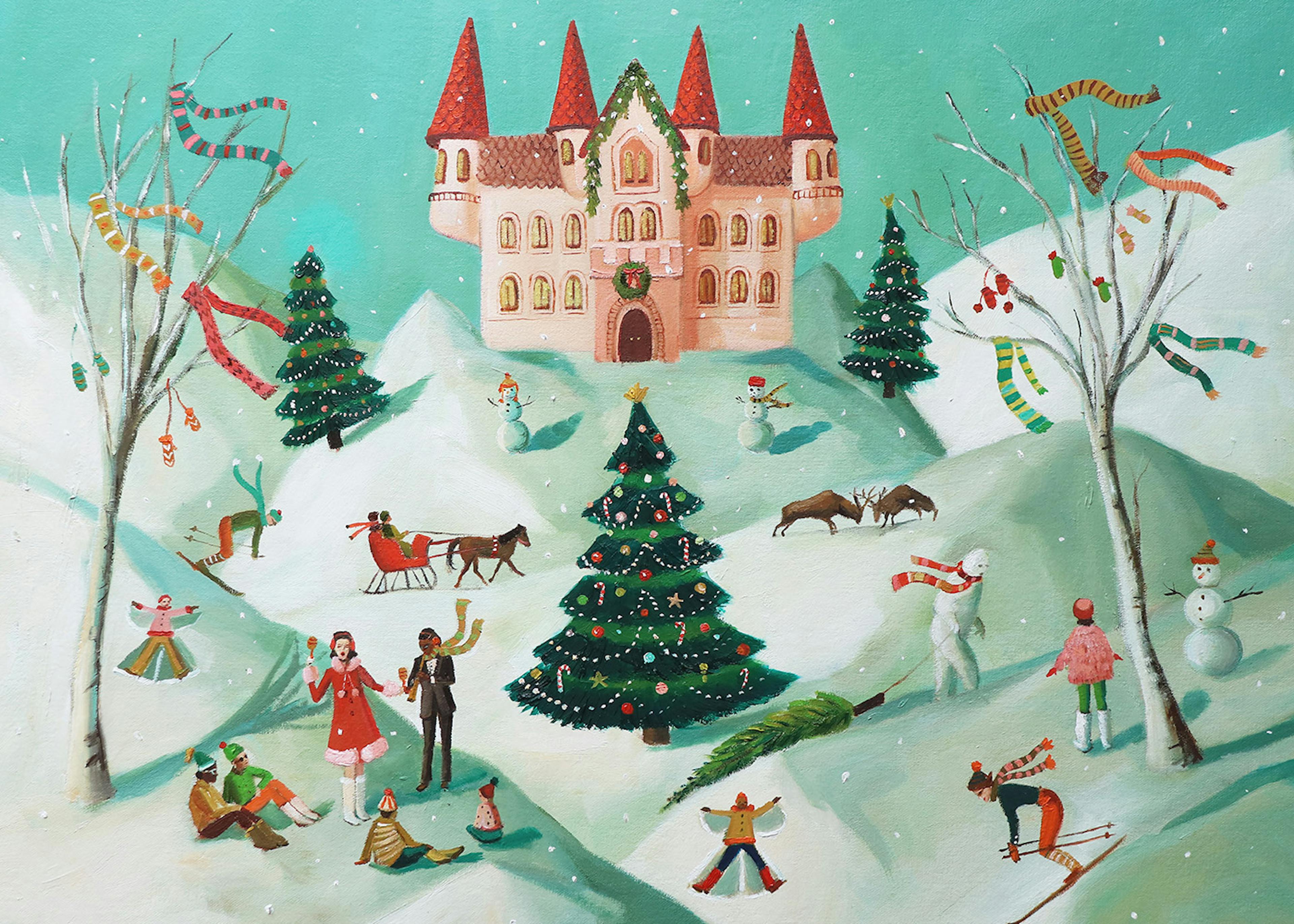 Janet Hill - Christmas at the Winter Palace Poster 0