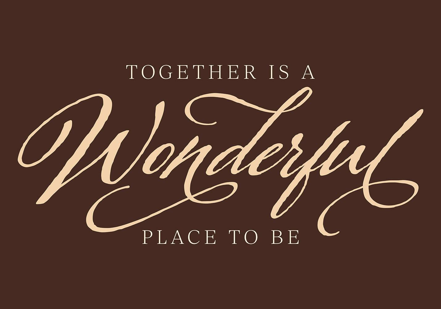 Wonderful Together Print 0