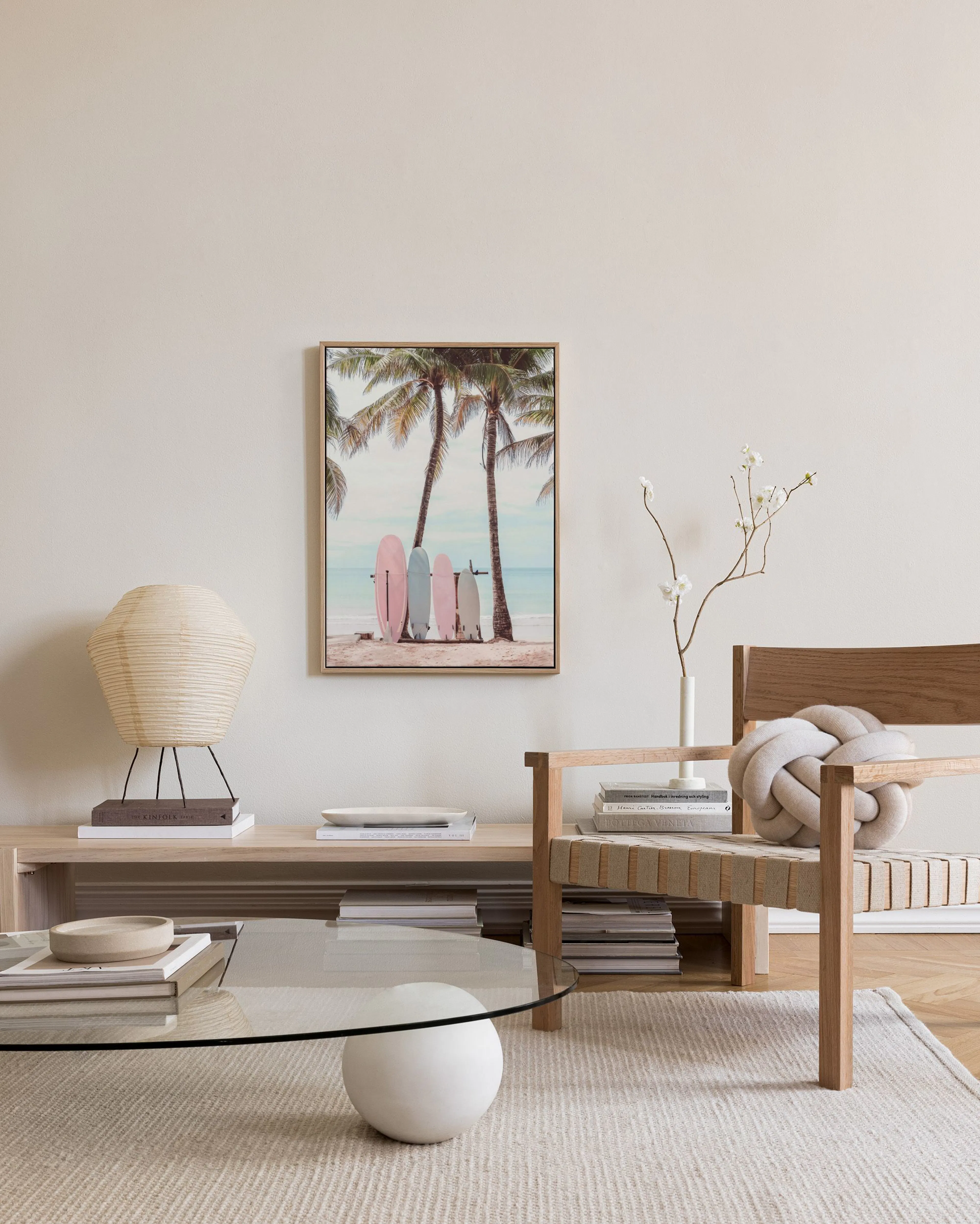 Tranh Thiên Nhiên Surfboards Canvas print