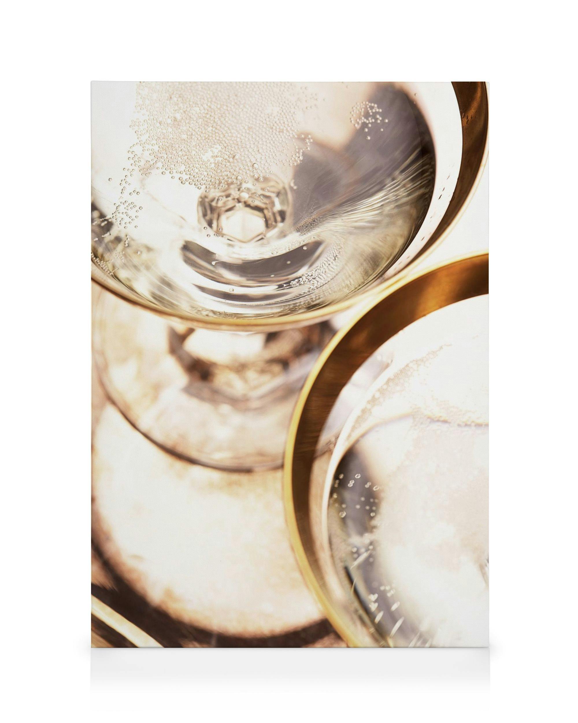 Bring Out the Bubbly Stampa su Tela (50x70 cm - Cornice in nero)-Stampe su tela
