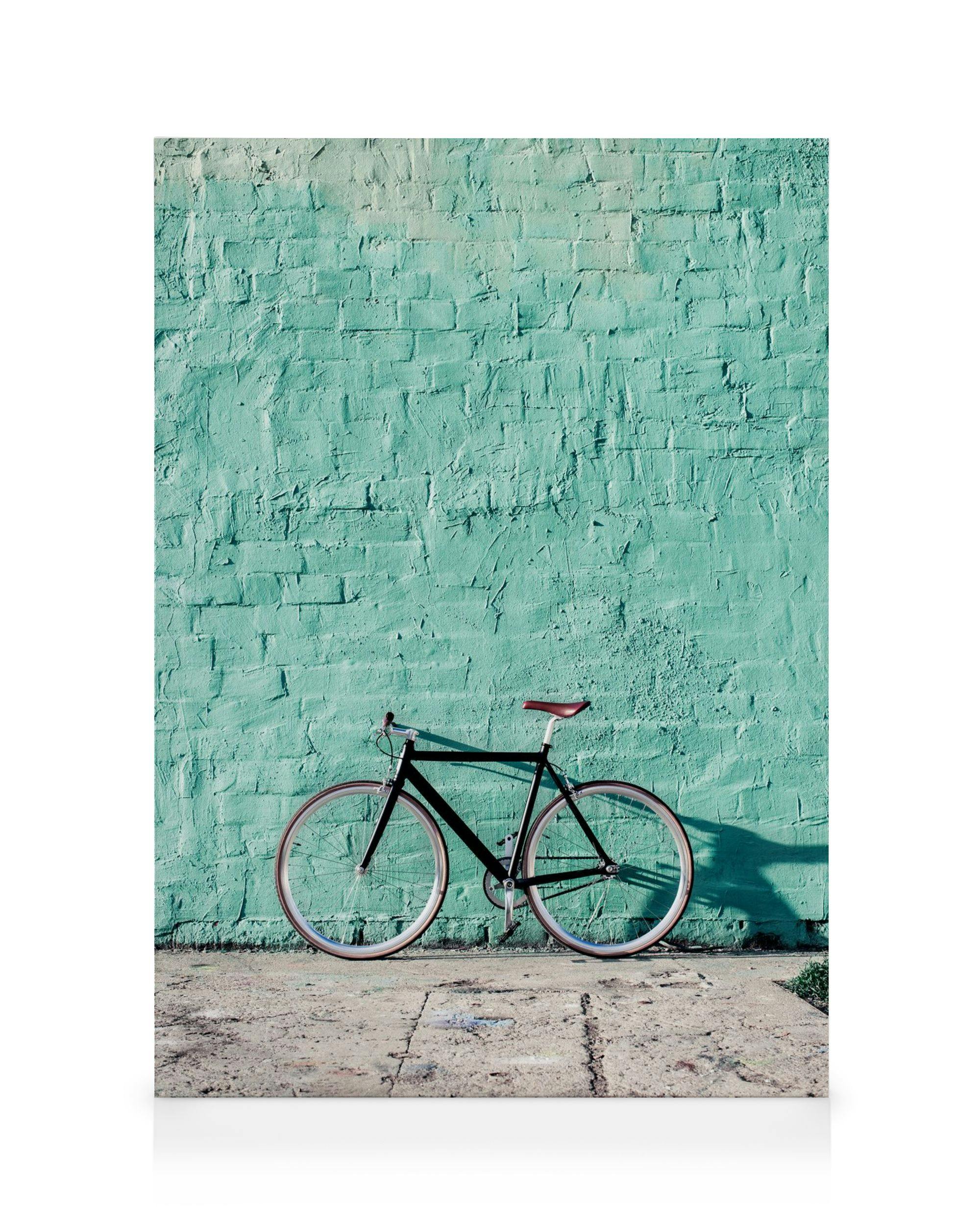 Canvas Prints Mint Bike Canvas print (30x40 cm)