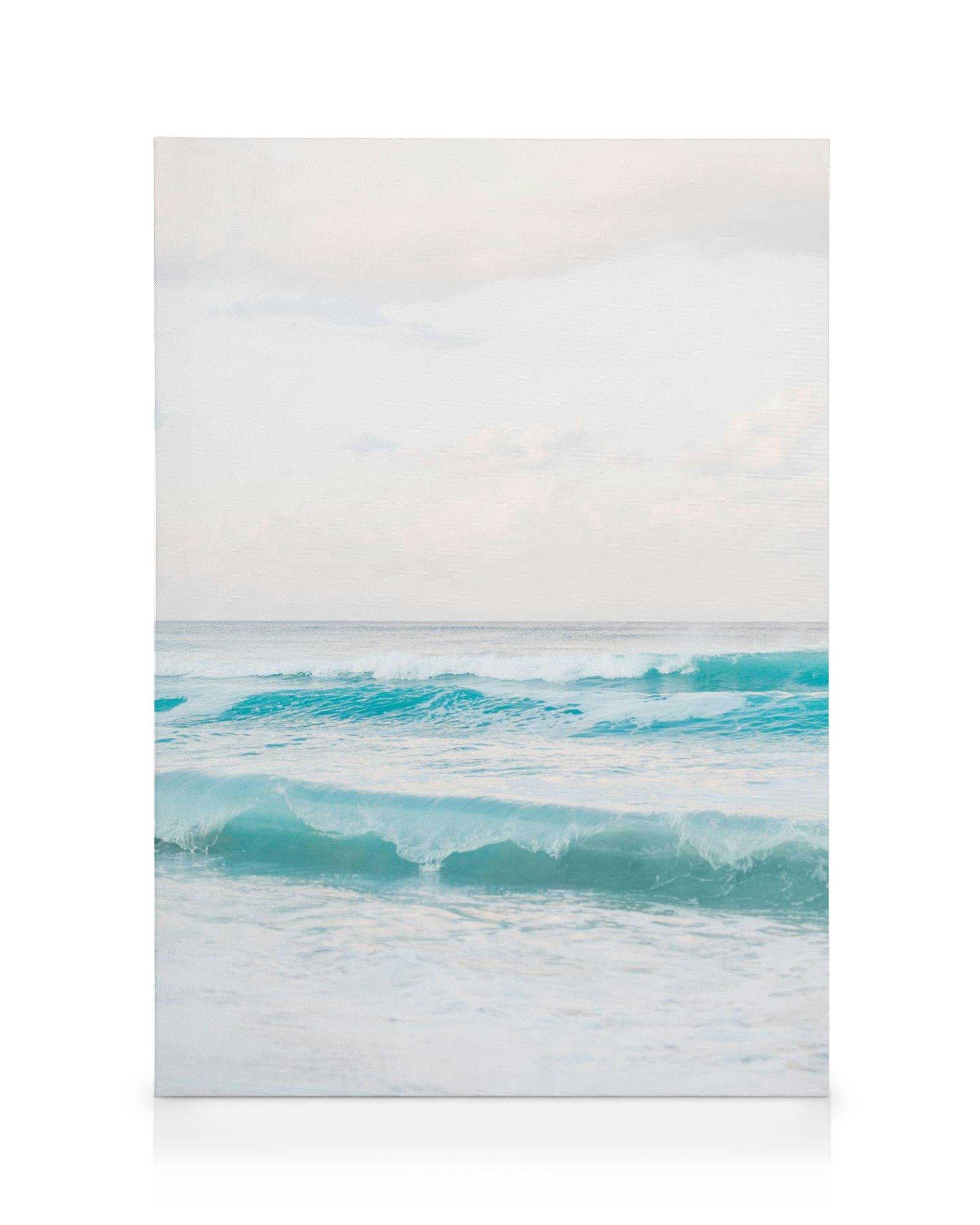 Dreamy Pastel Beach No2 Canvas (50x70 cm - Fotokaders Eiken)