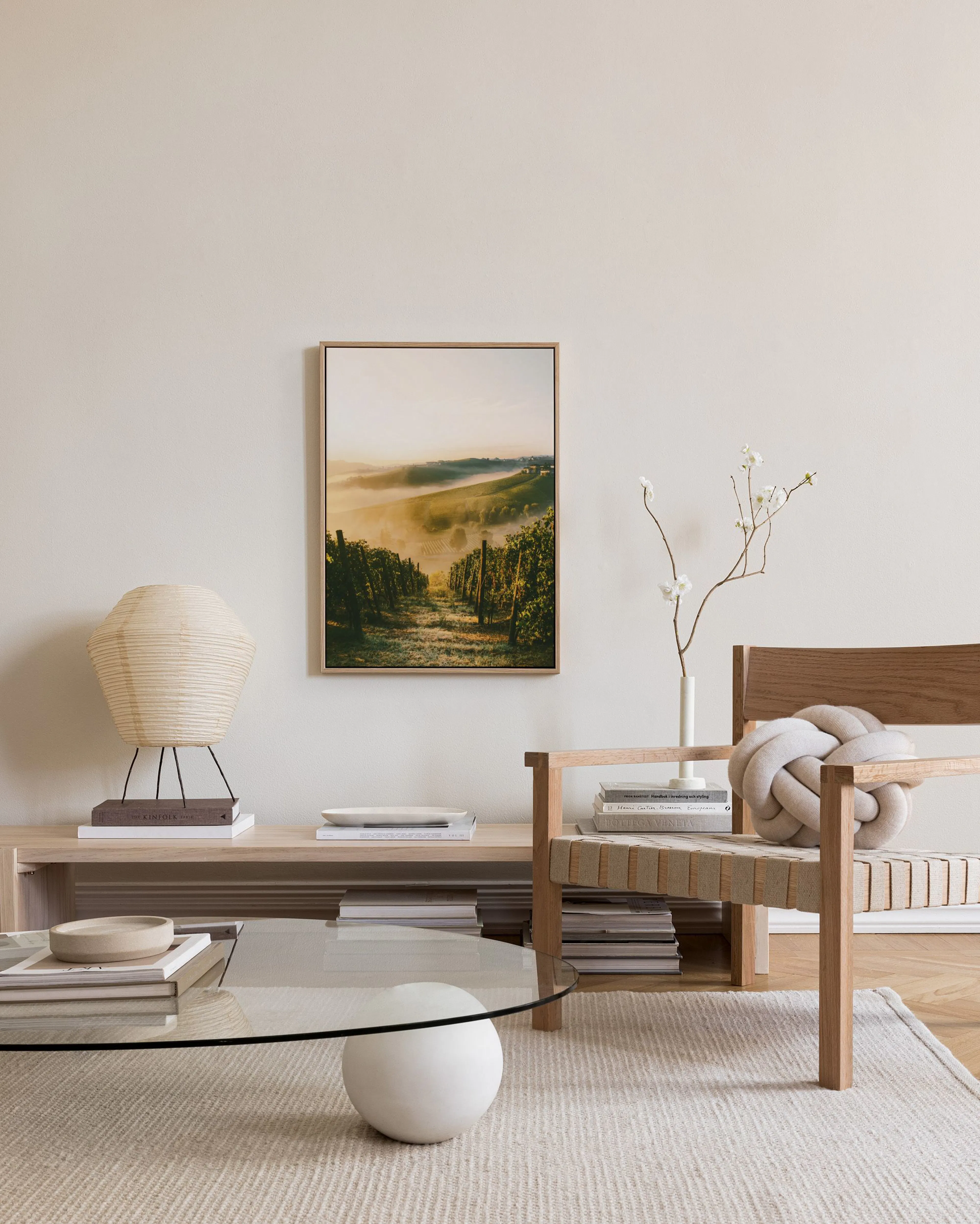 Tranh Thiên Nhiên Langhe Vineyard Canvas print