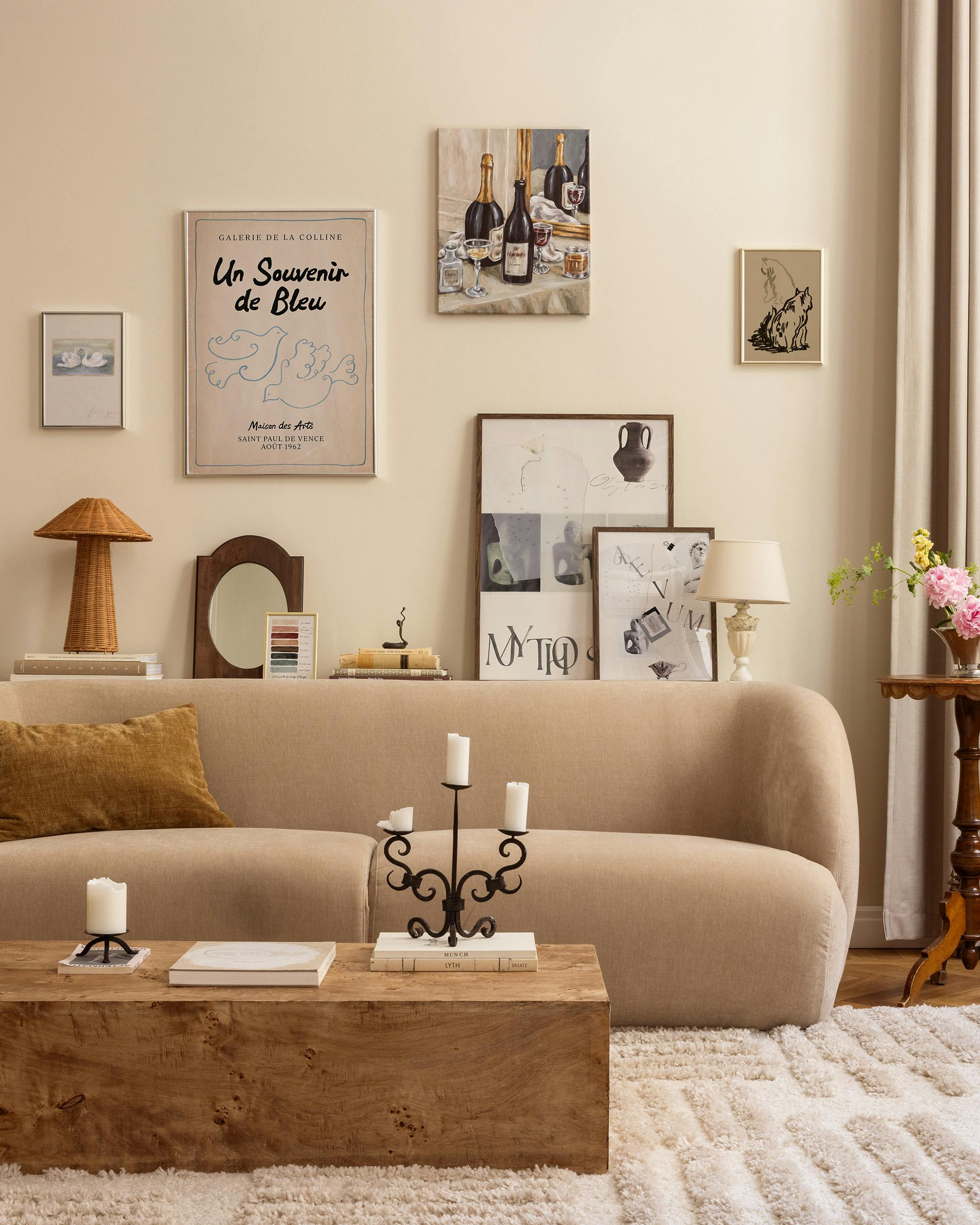 Romantic Sculptures decoration murale (ONE SIZE)