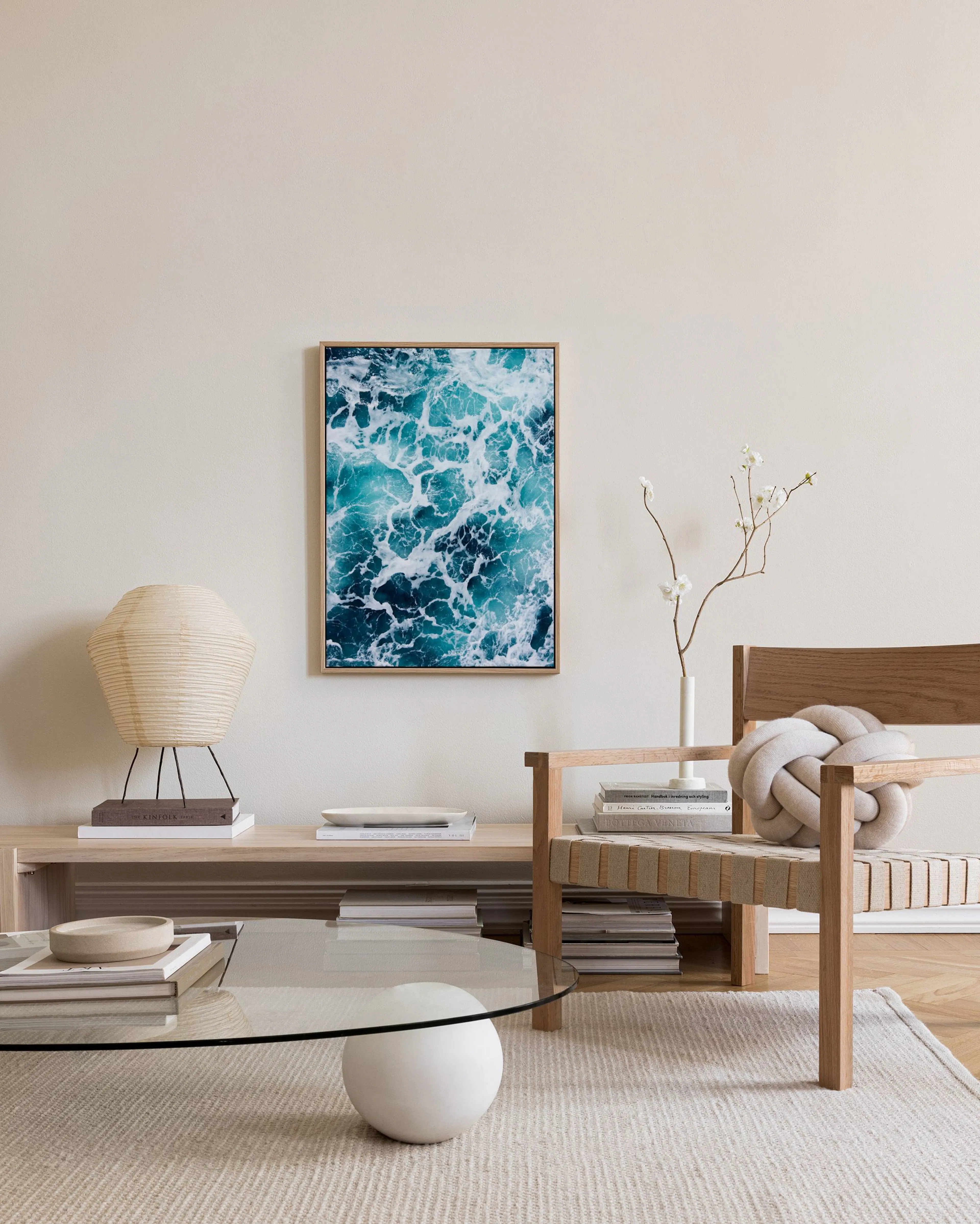 Tranh Thiên Nhiên Sea Foam, Canvas print
