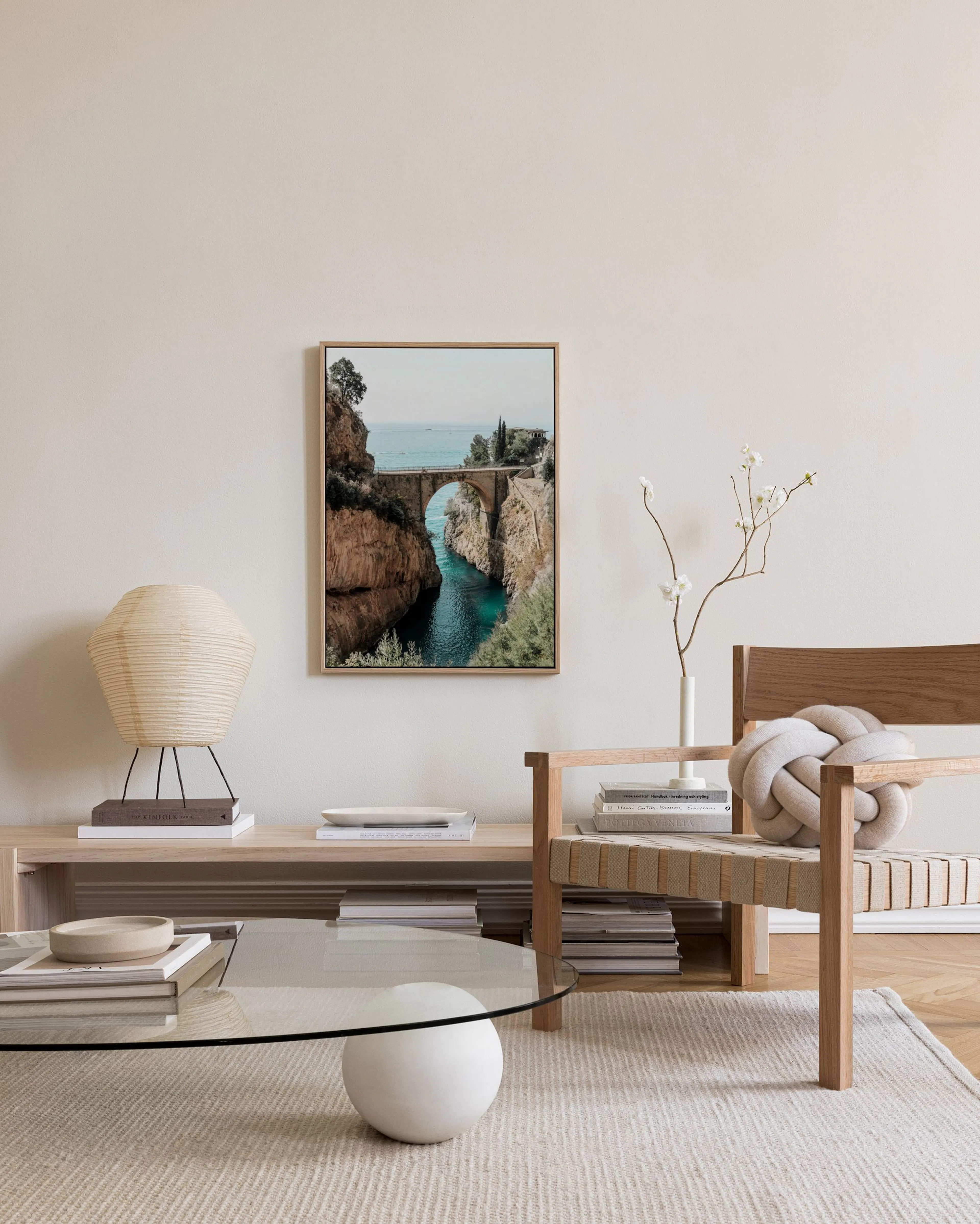 Tranh Thiên Nhiên Fiordo Di Furore Canvas print