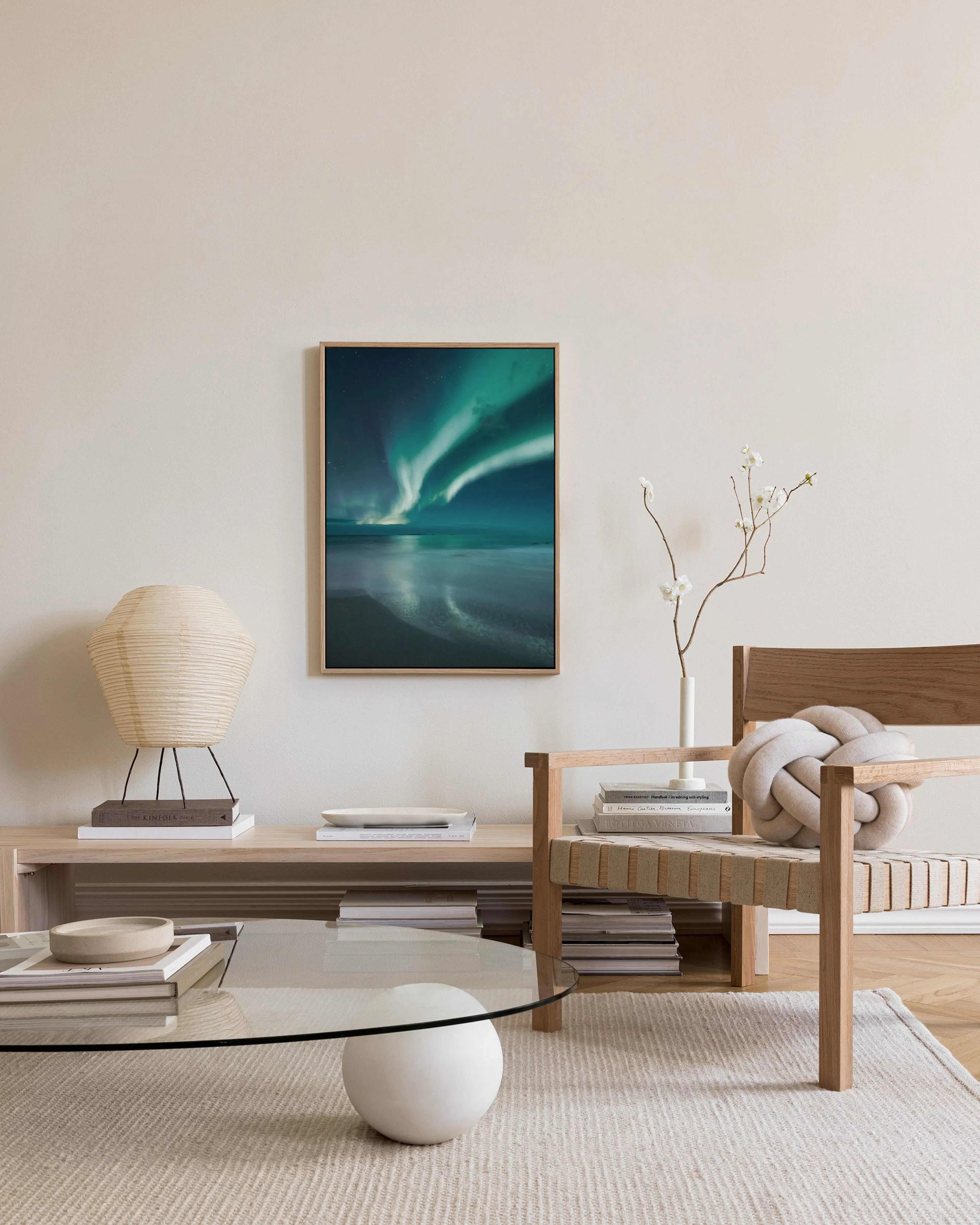 Tranh Thiên Nhiên Northern Lights Canvas print