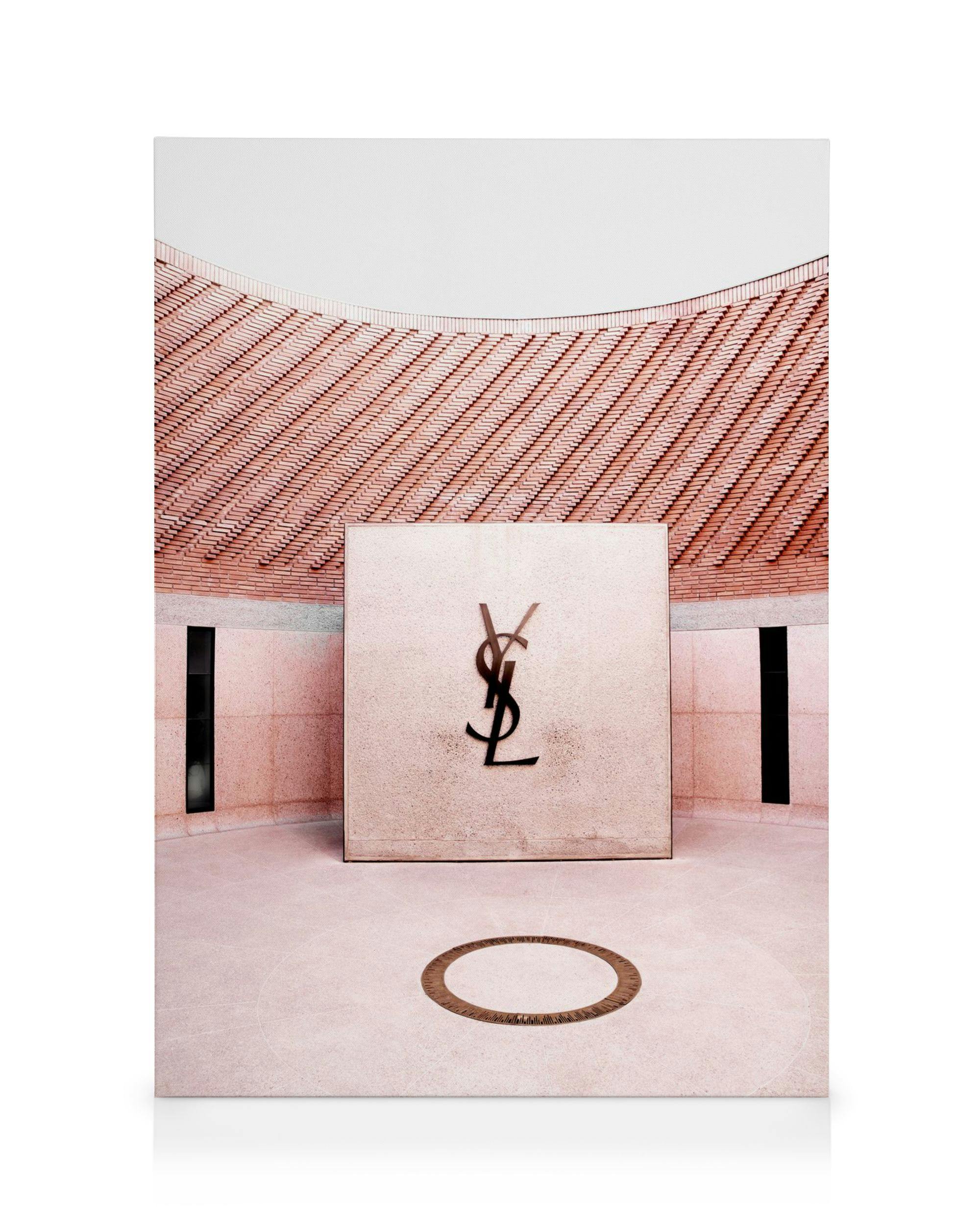 Canvas Prints YSL Fashion Museum Canvas print (50x70 cm - Black Frame)