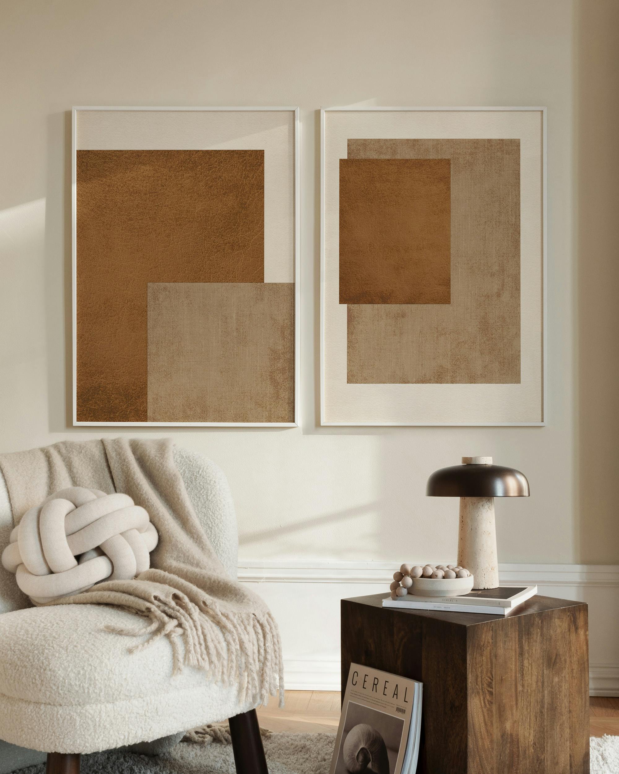 Rustic Geometry Pack de Posters (50x70 cm)- Pack de posters