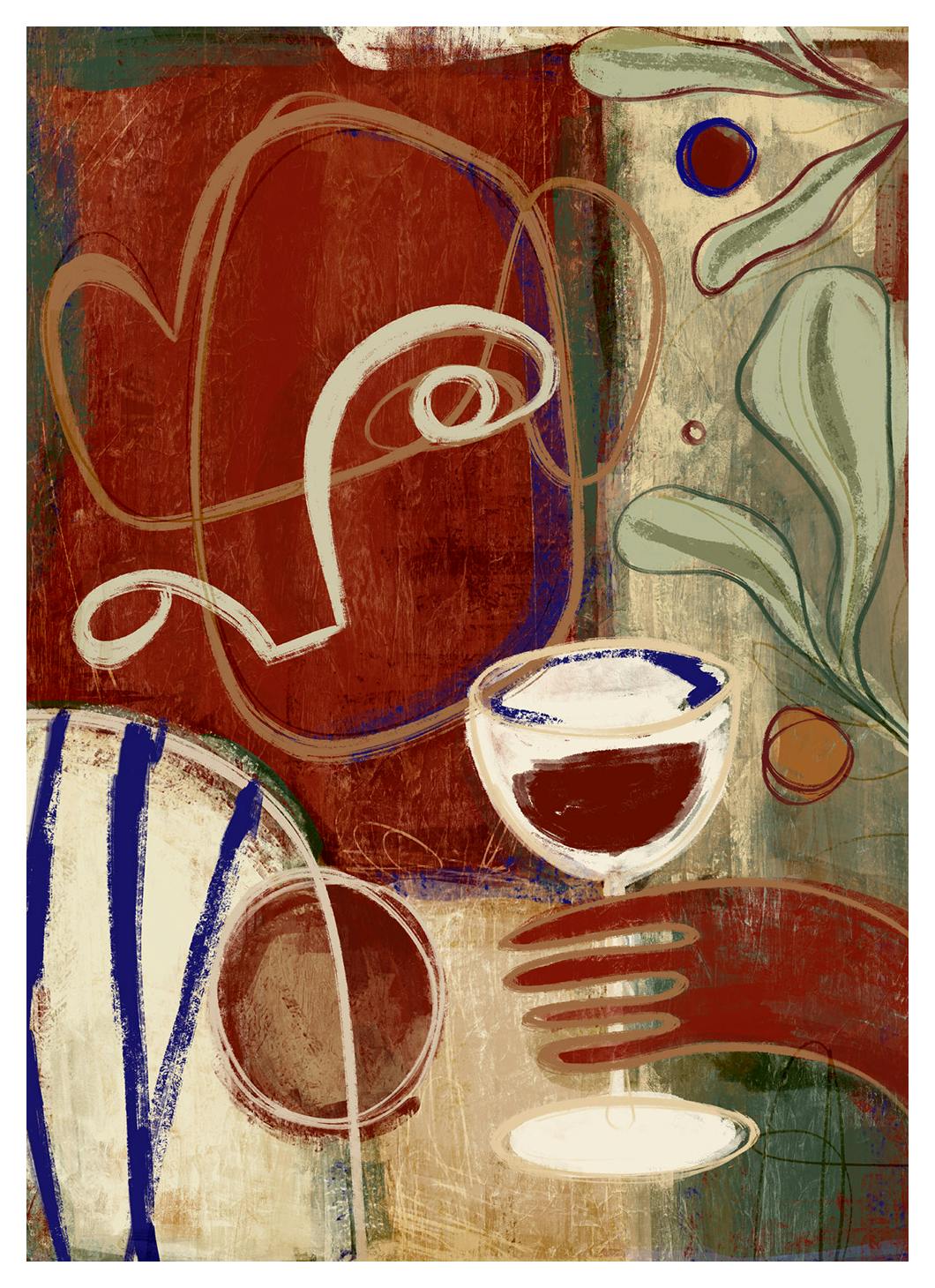 Rustic Taste Print (30x40 cm)