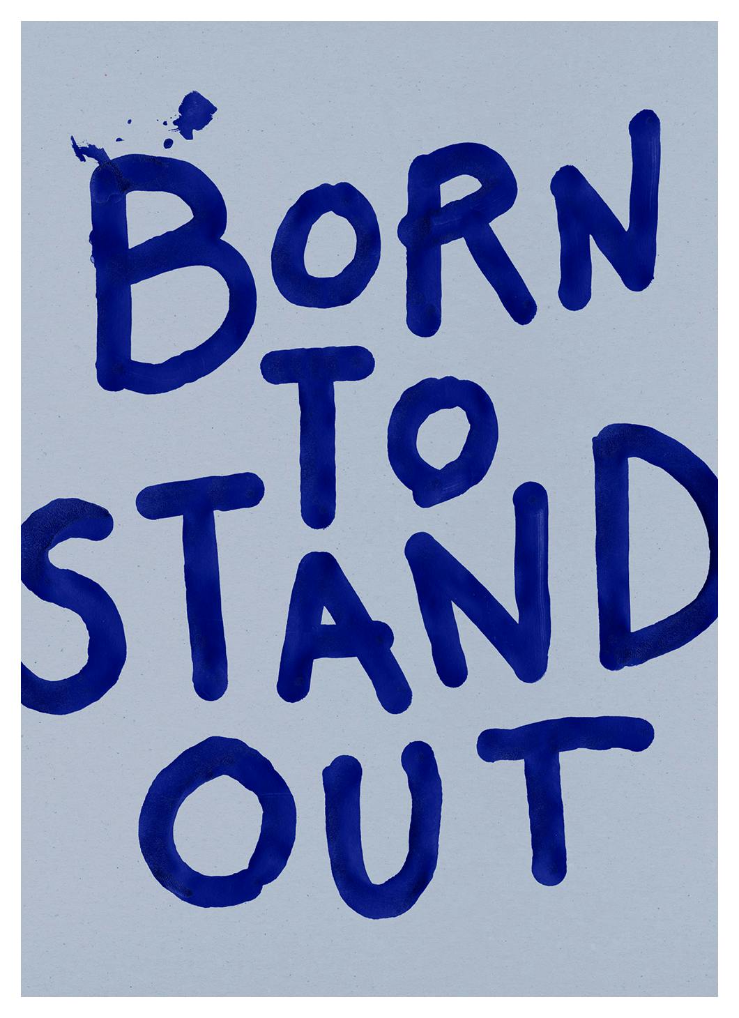 Stand Out Poster (30x40 cm)- Quadros com texto
