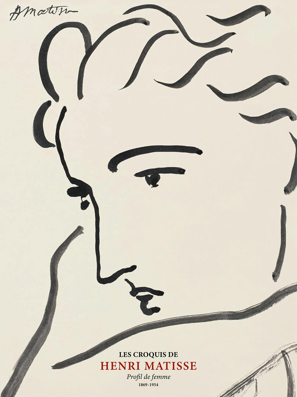 Matisse - Profil the Femme Poster 0