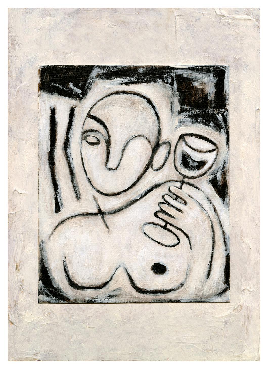 Whispers and Wine Print (50x70 cm)