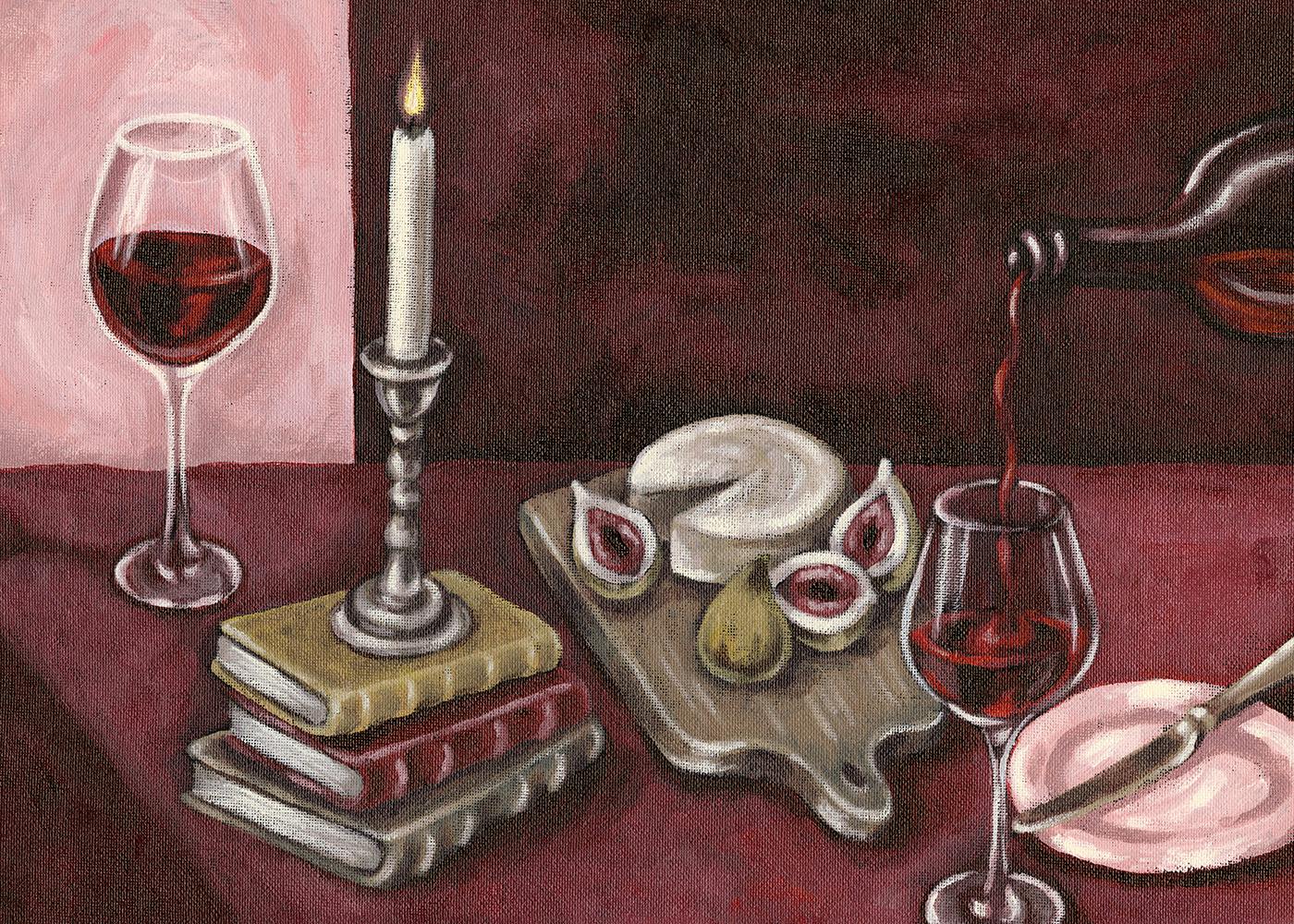 Bordeaux Table Poster 0