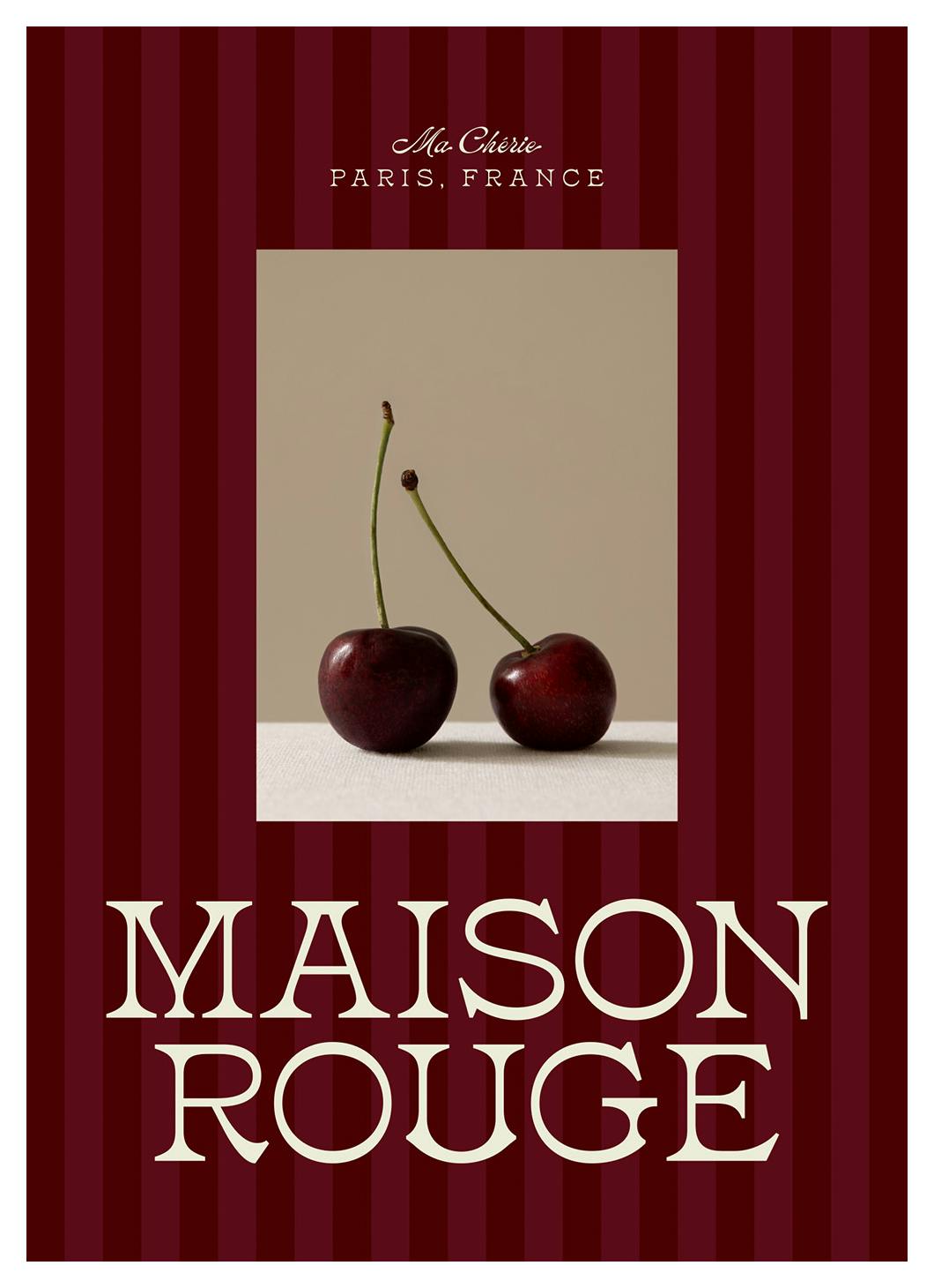 Maison Rouge Poster (50x70 cm)