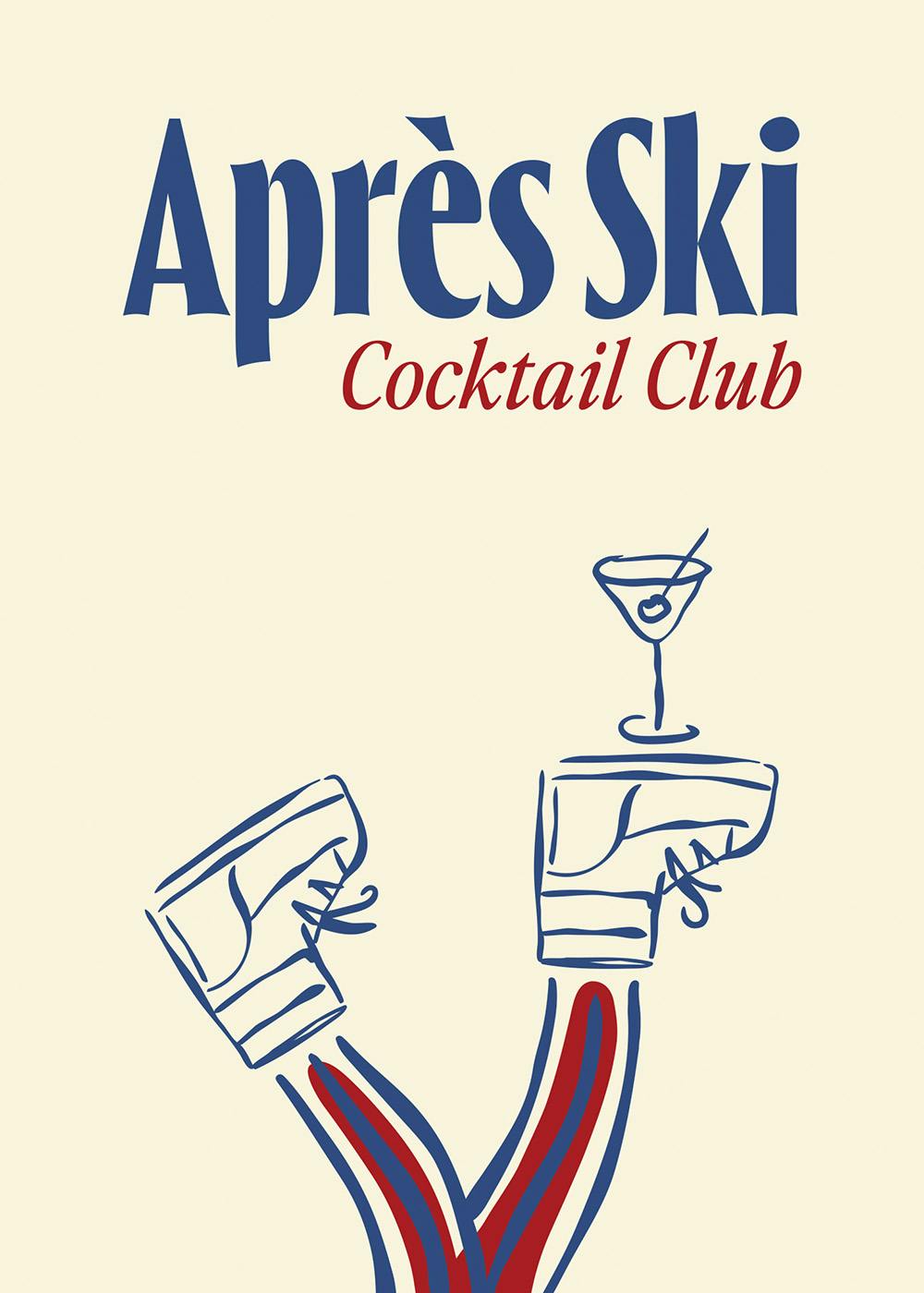 Après Ski Cocktail Club Poster 0
